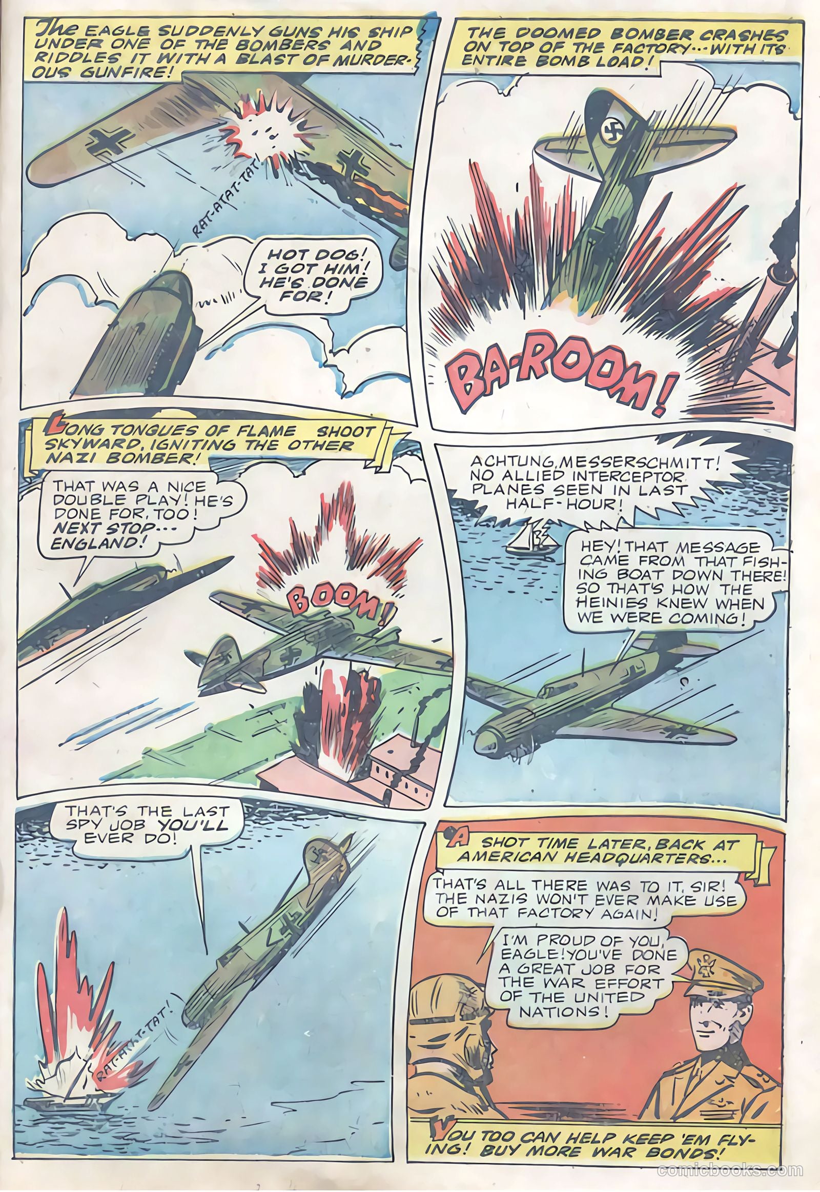 Thrilling Comics #49 (1945) — page 40 of 50
