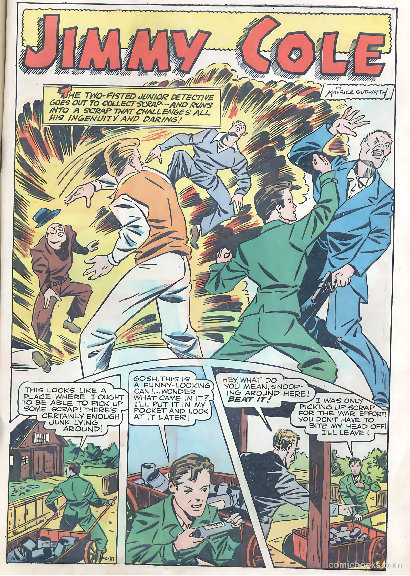 Thrilling Comics #49 (1945) — page 42 of 50