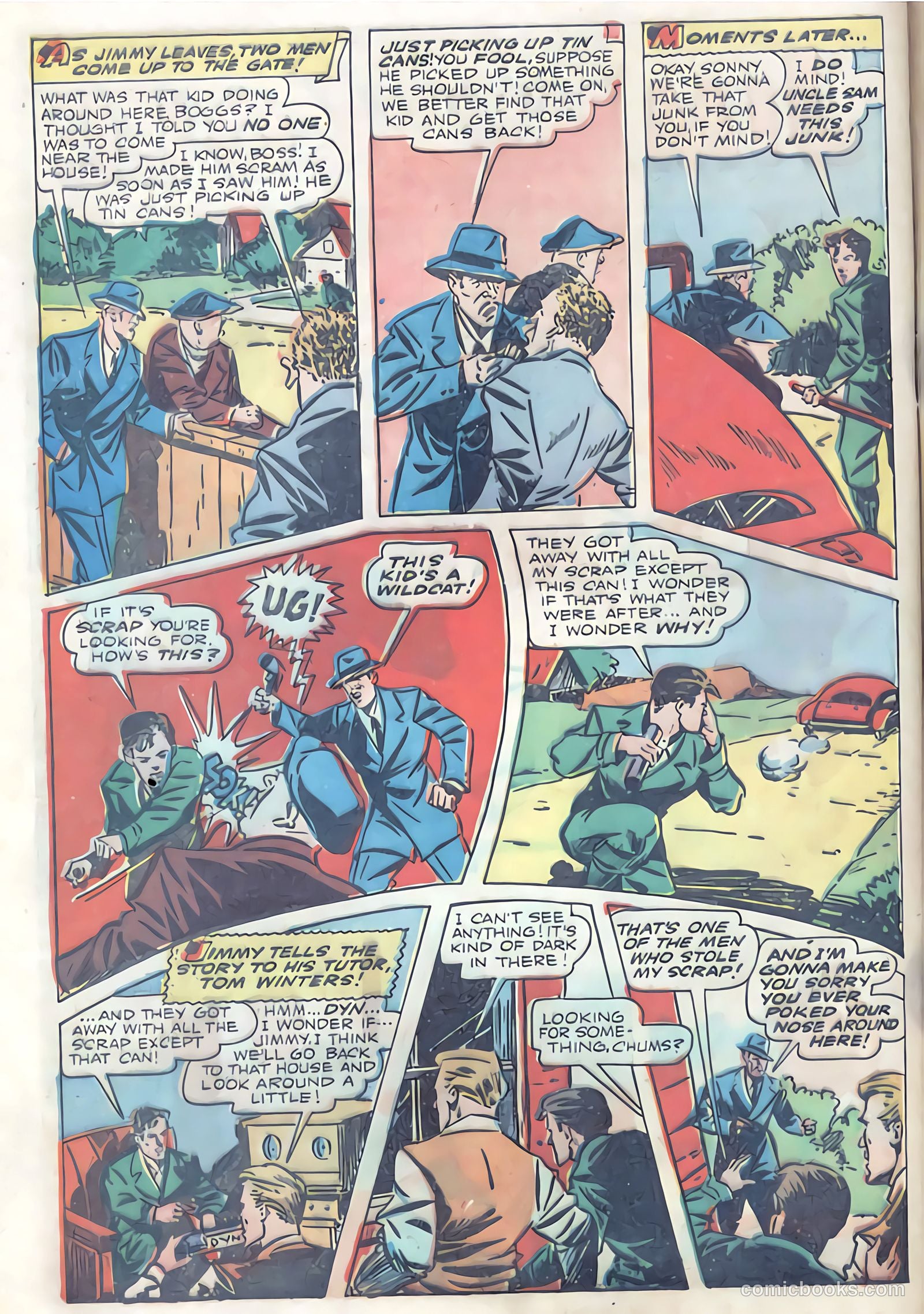 Thrilling Comics #49 (1945) — page 43 of 50