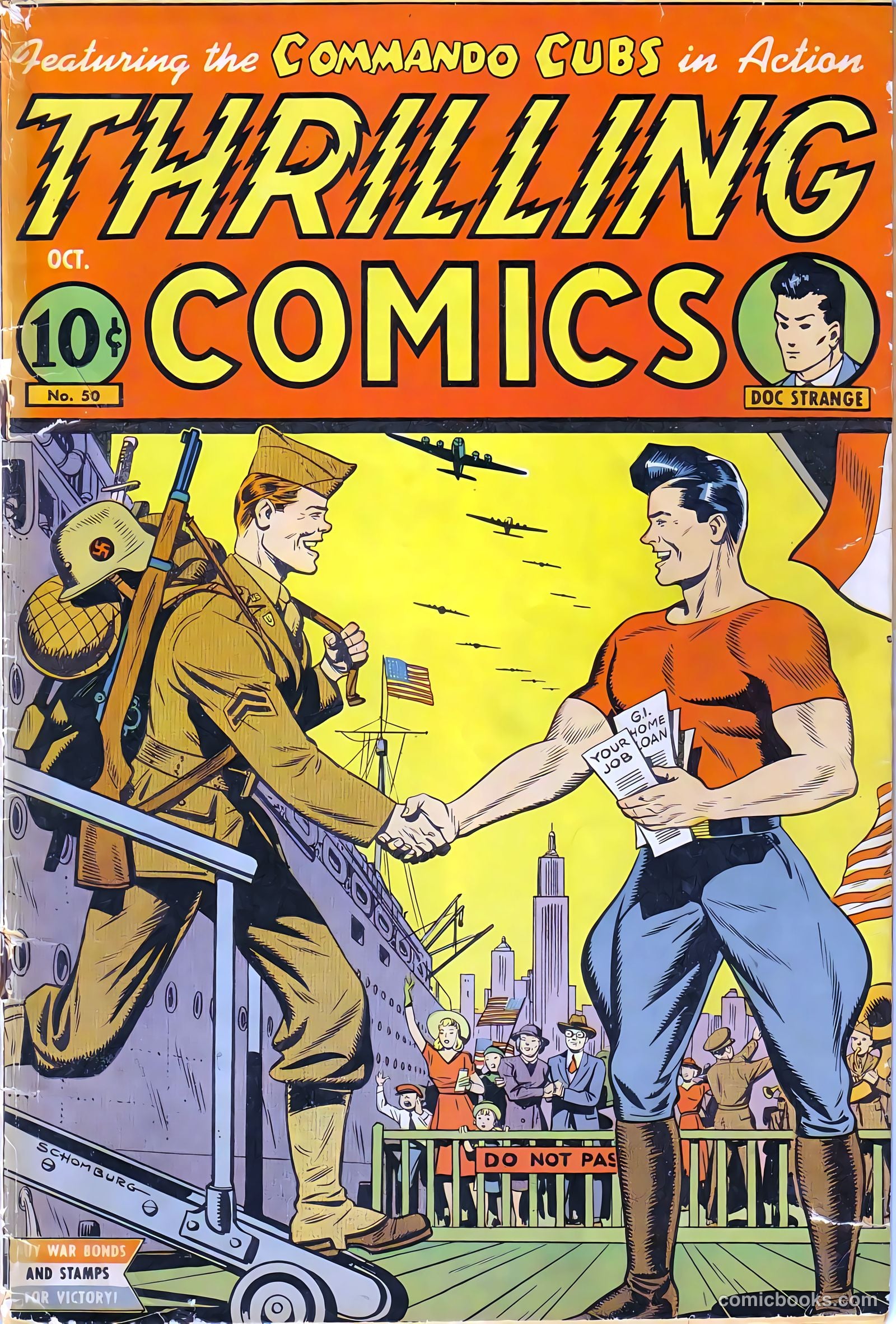 Thrilling Comics #50