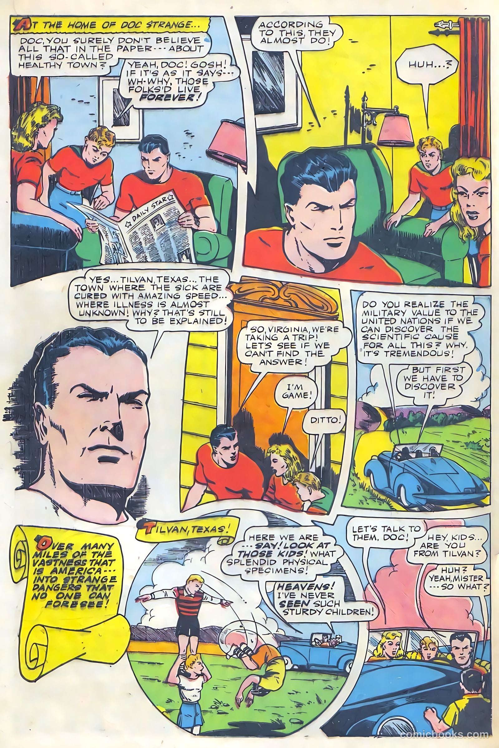 Thrilling Comics #50 (1945) — page 4 of 52