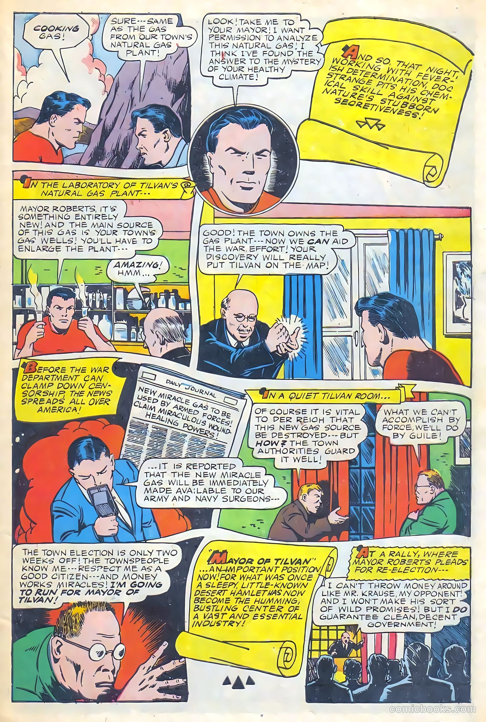 Thrilling Comics #50 (1945) — page 7 of 52