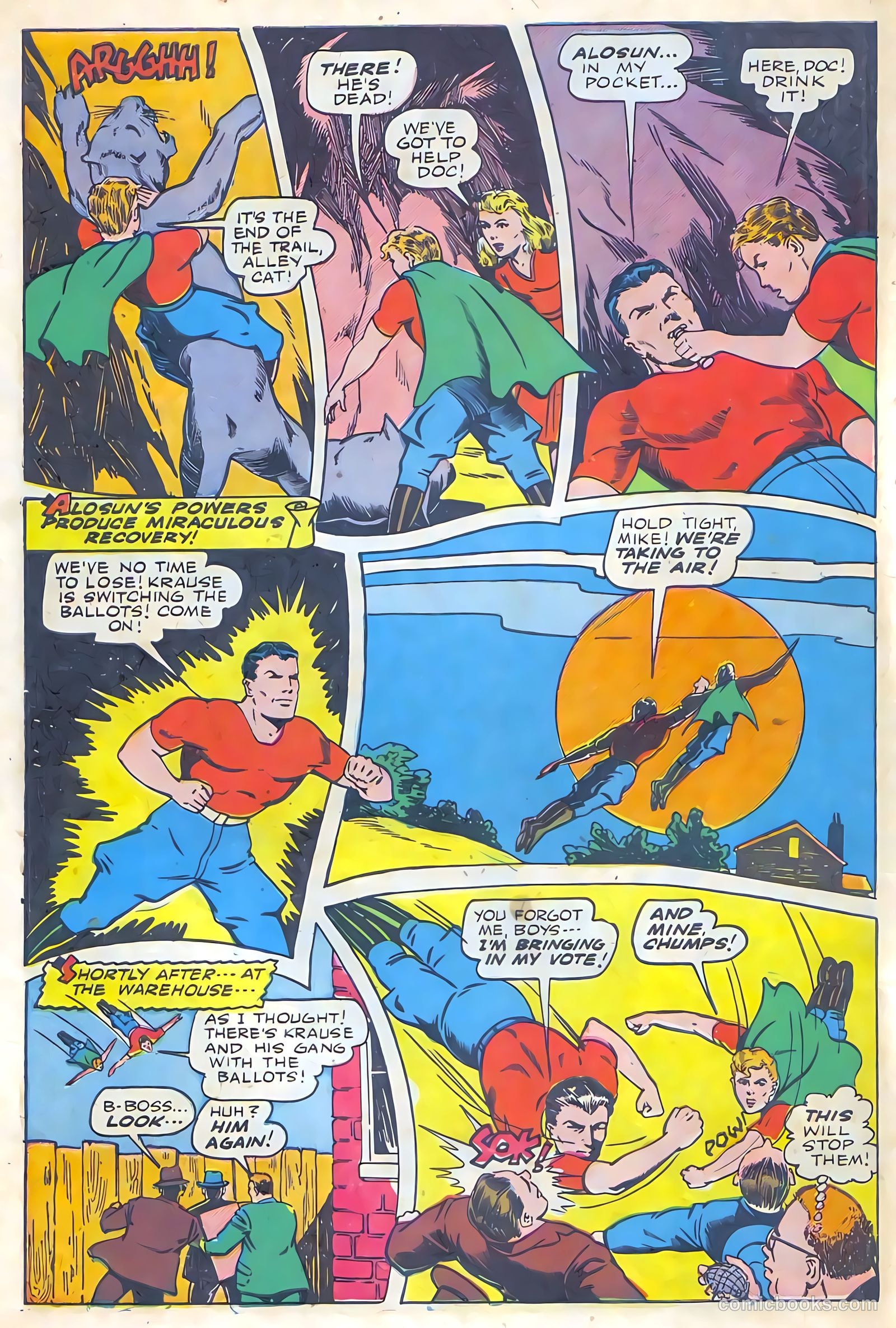 Thrilling Comics #50 (1945) — page 12 of 52