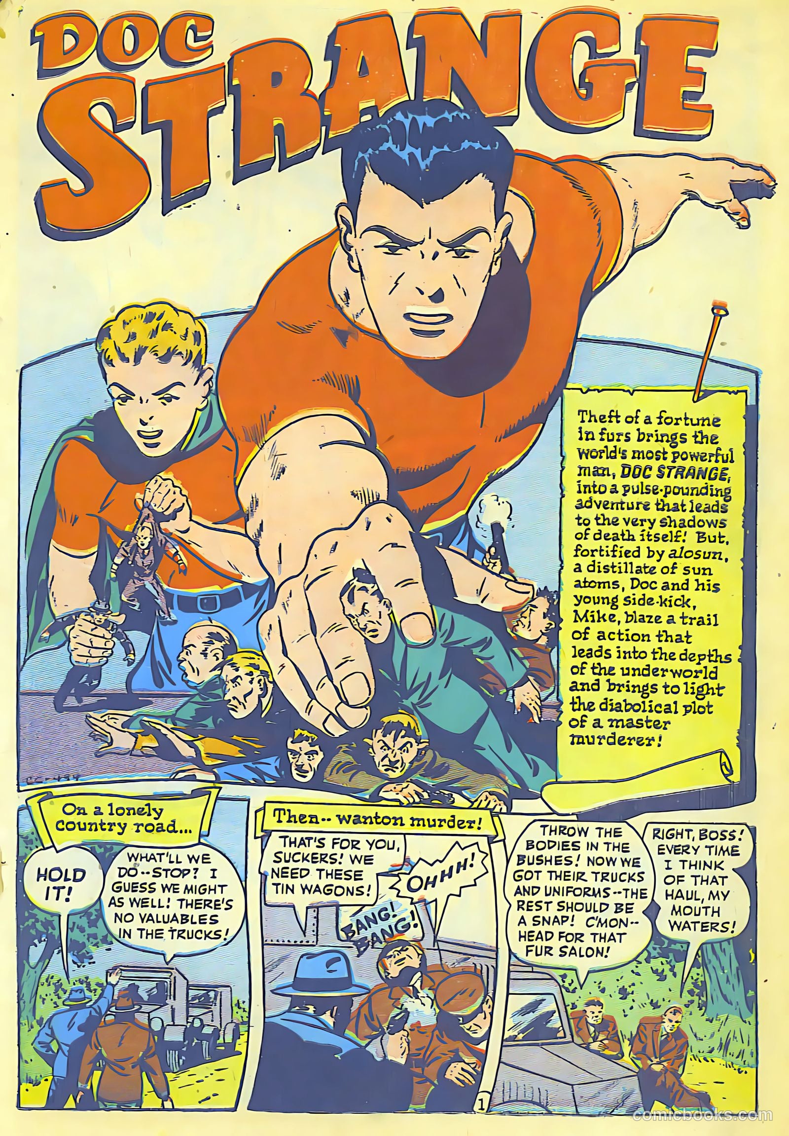 Thrilling Comics #51 (1945) — page 2 of 49