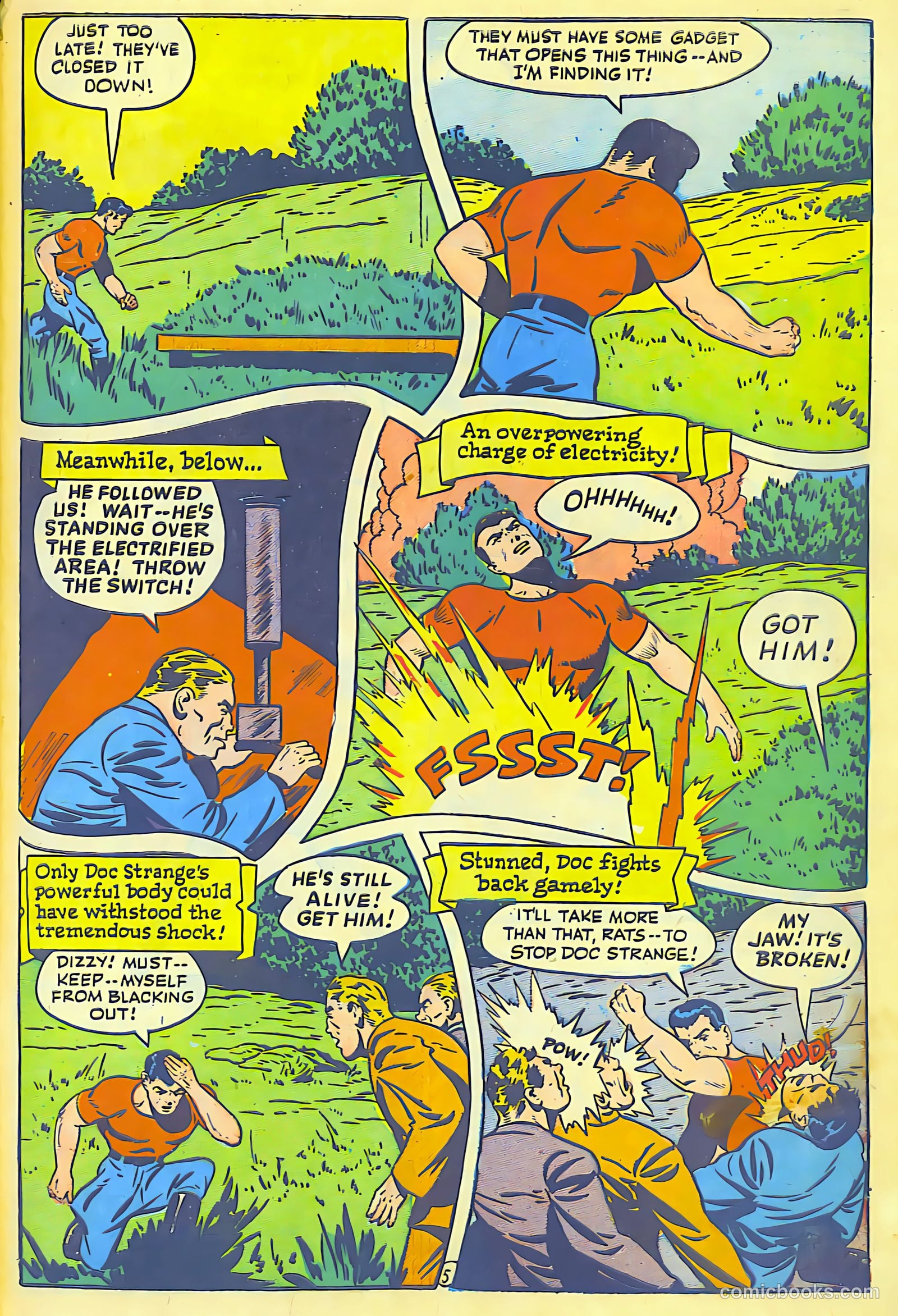 Thrilling Comics #51 (1945) — page 6 of 49