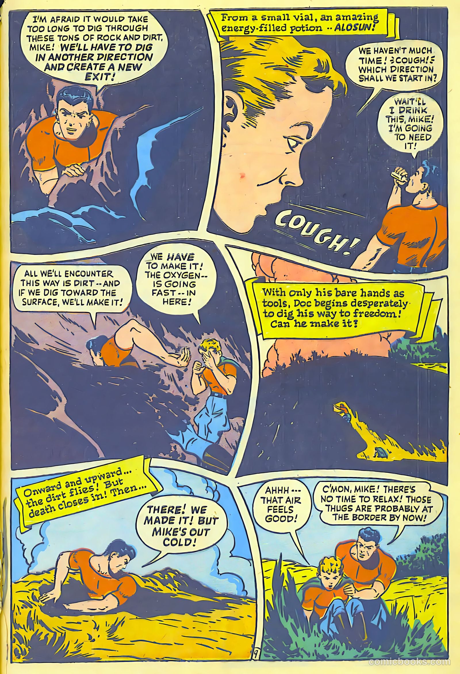 Thrilling Comics #51 (1945) — page 10 of 49