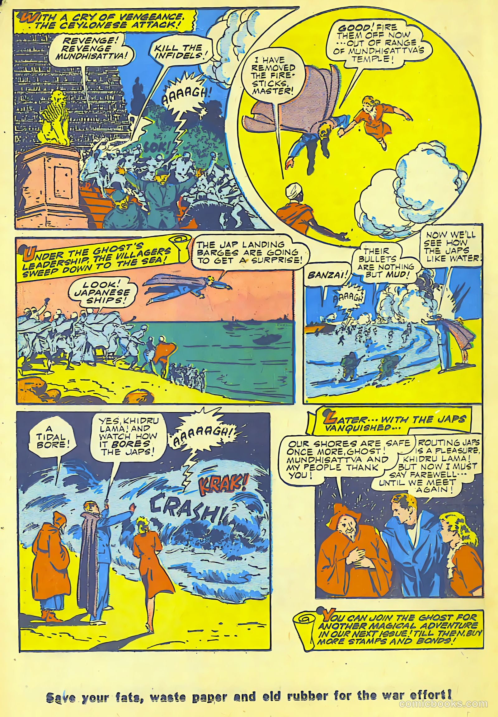 Thrilling Comics #51 (1945) — page 32 of 49