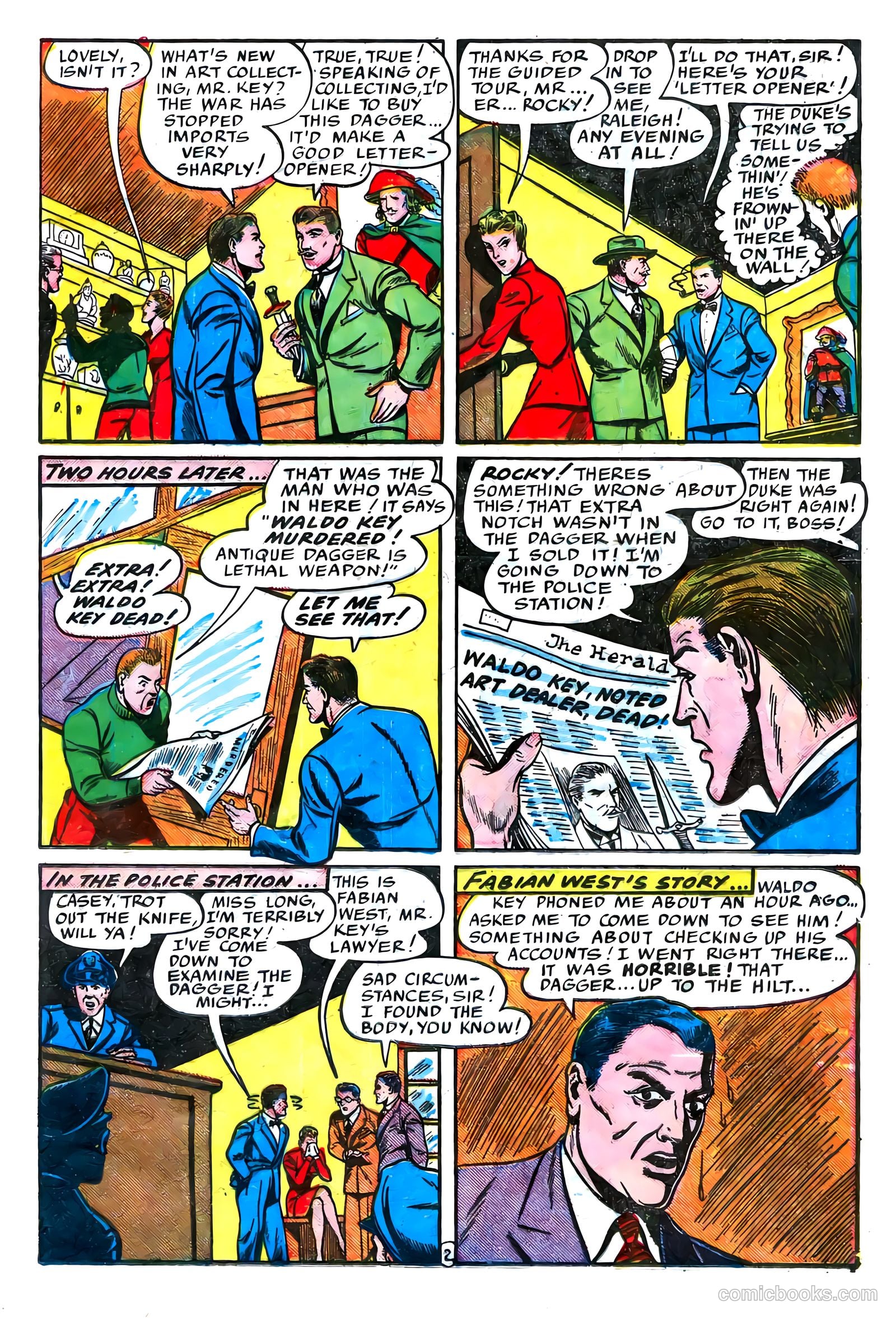 Thrilling Comics #53 (1946) — page 25 of 52