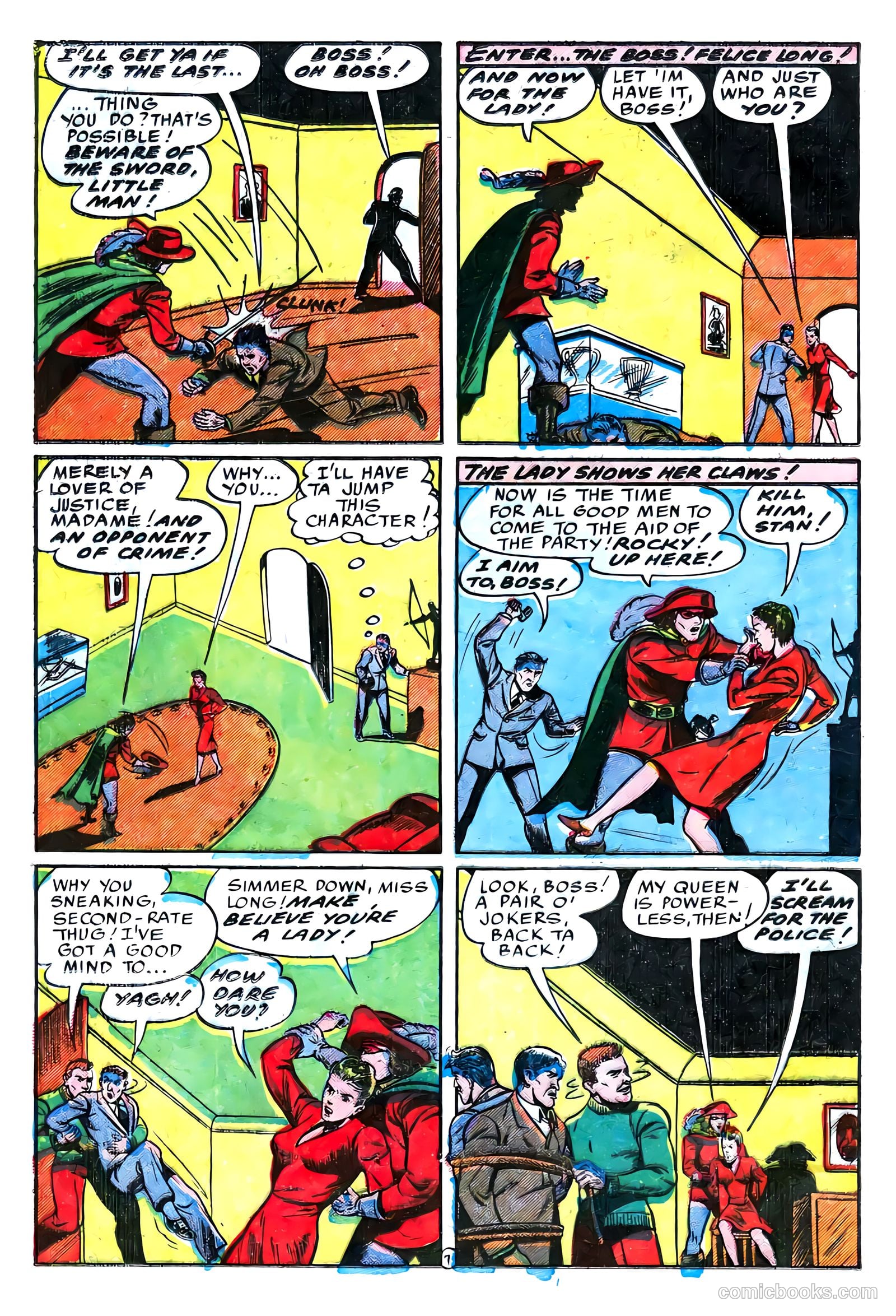 Thrilling Comics #53 (1946) — page 30 of 52
