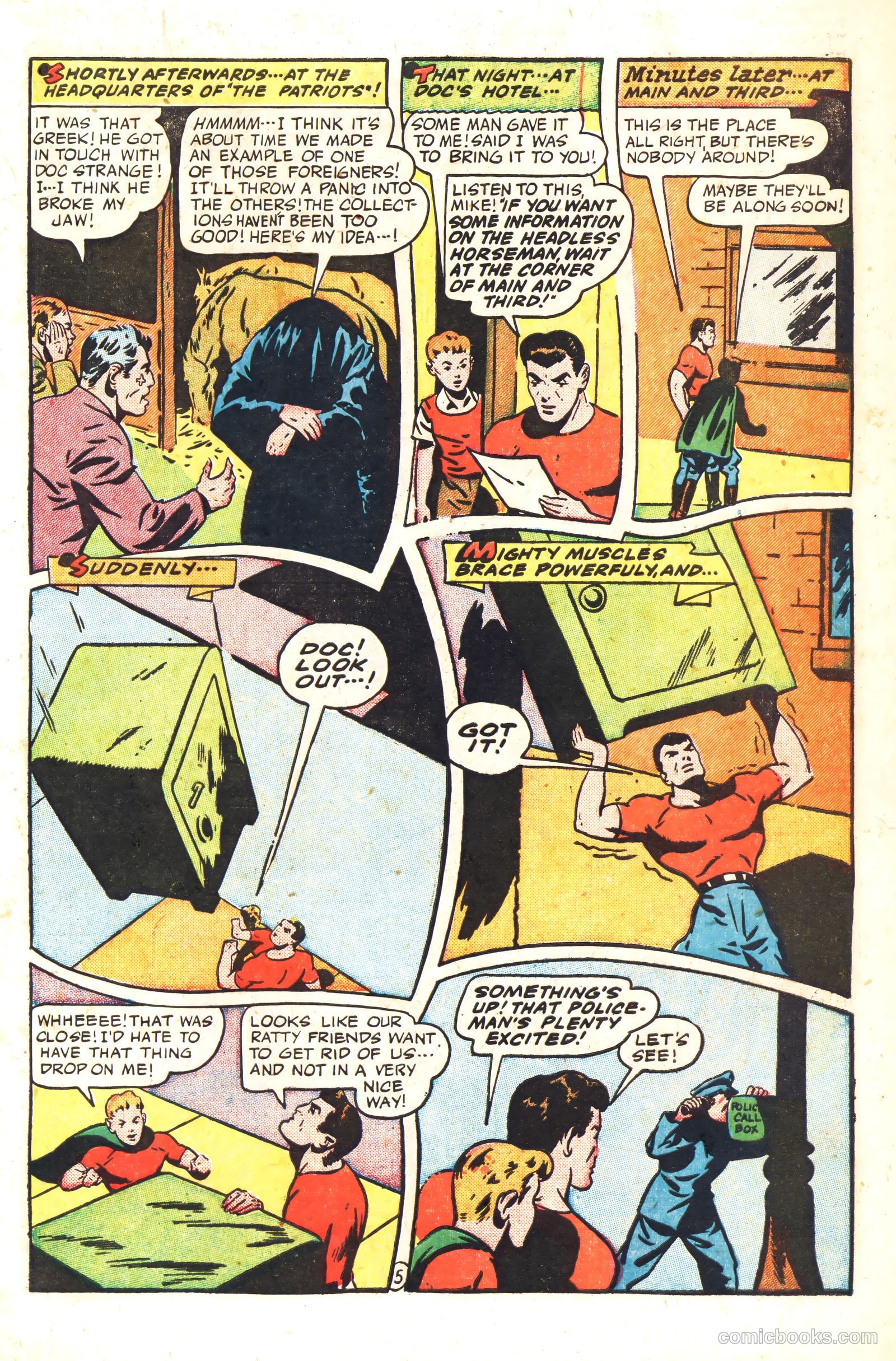 Thrilling Comics #54 (1946) — page 7 of 52