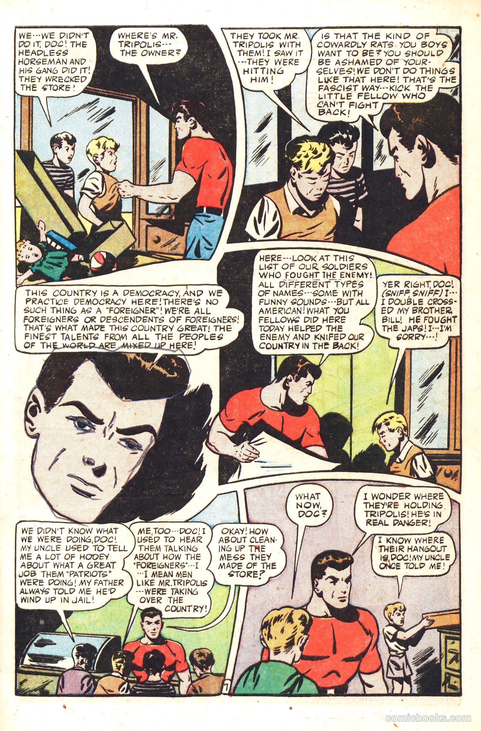 Thrilling Comics #54 (1946) — page 9 of 52
