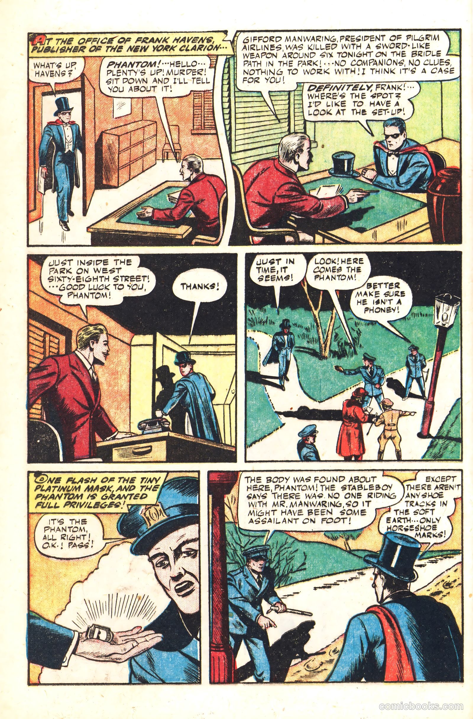 Thrilling Comics #54 (1946) — page 16 of 52