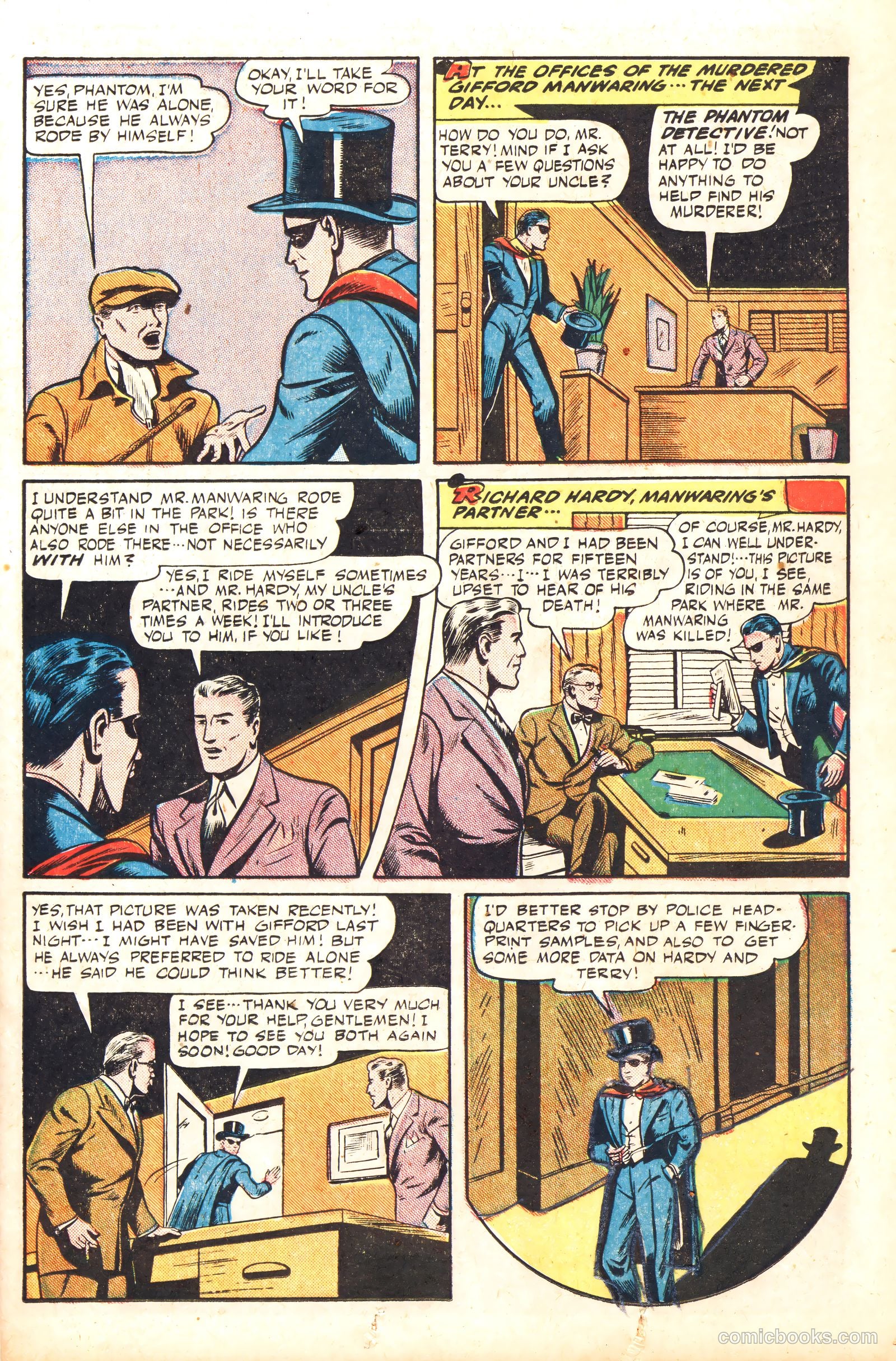 Thrilling Comics #54 (1946) — page 17 of 52