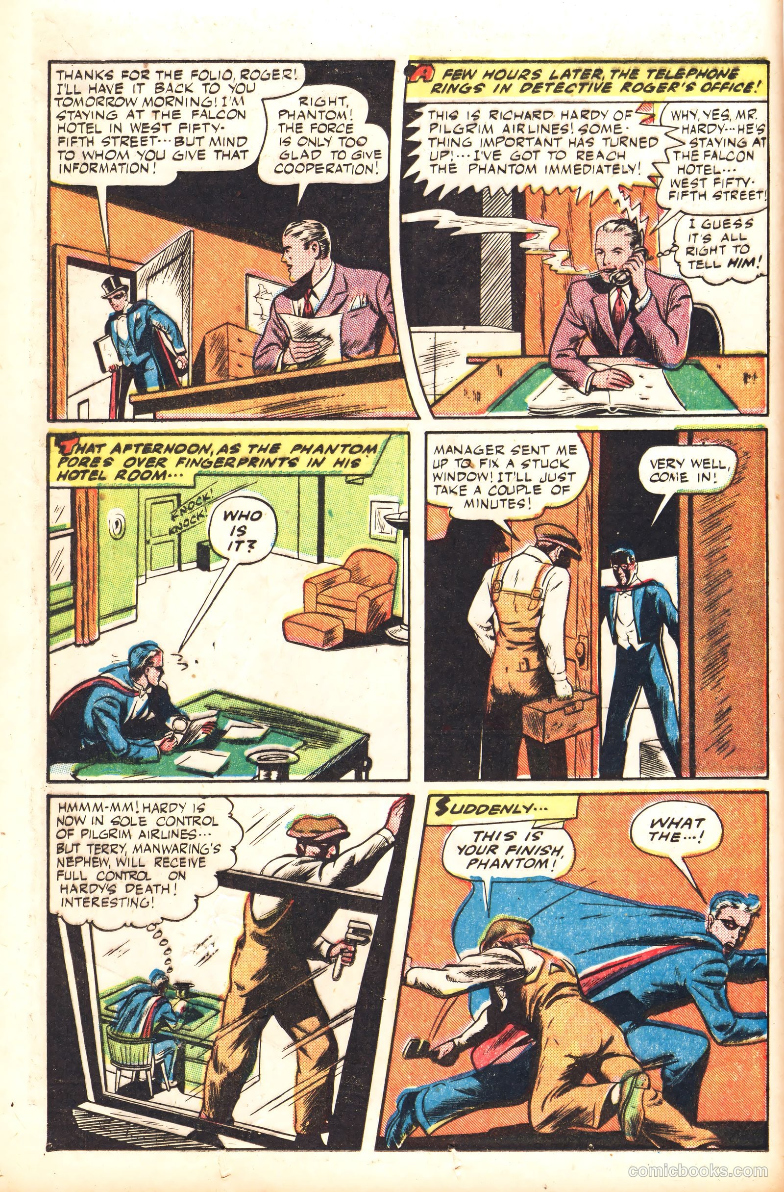 Thrilling Comics #54 (1946) — page 18 of 52