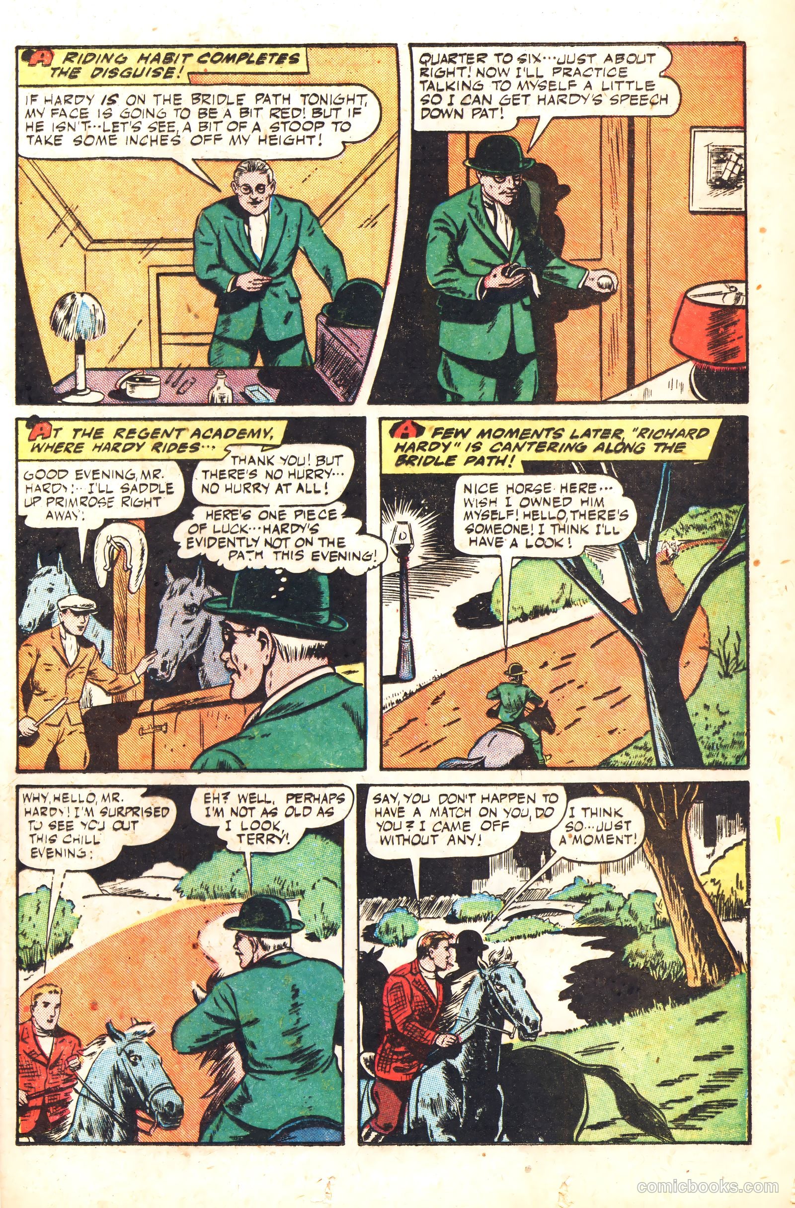 Thrilling Comics #54 (1946) — page 21 of 52