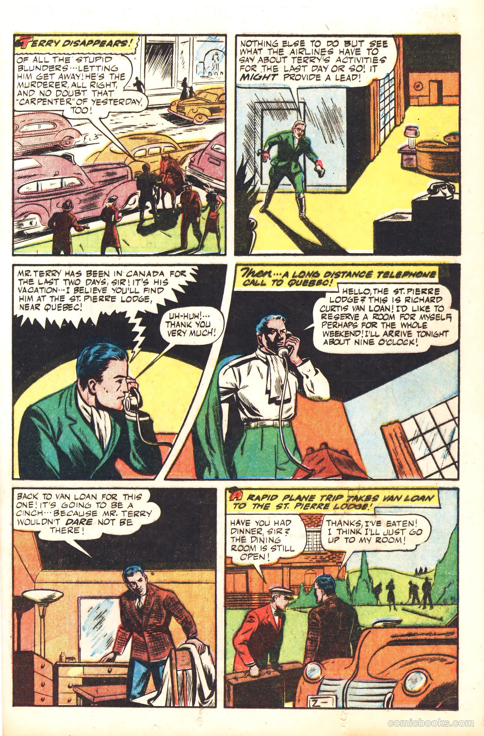 Thrilling Comics #54 (1946) — page 23 of 52