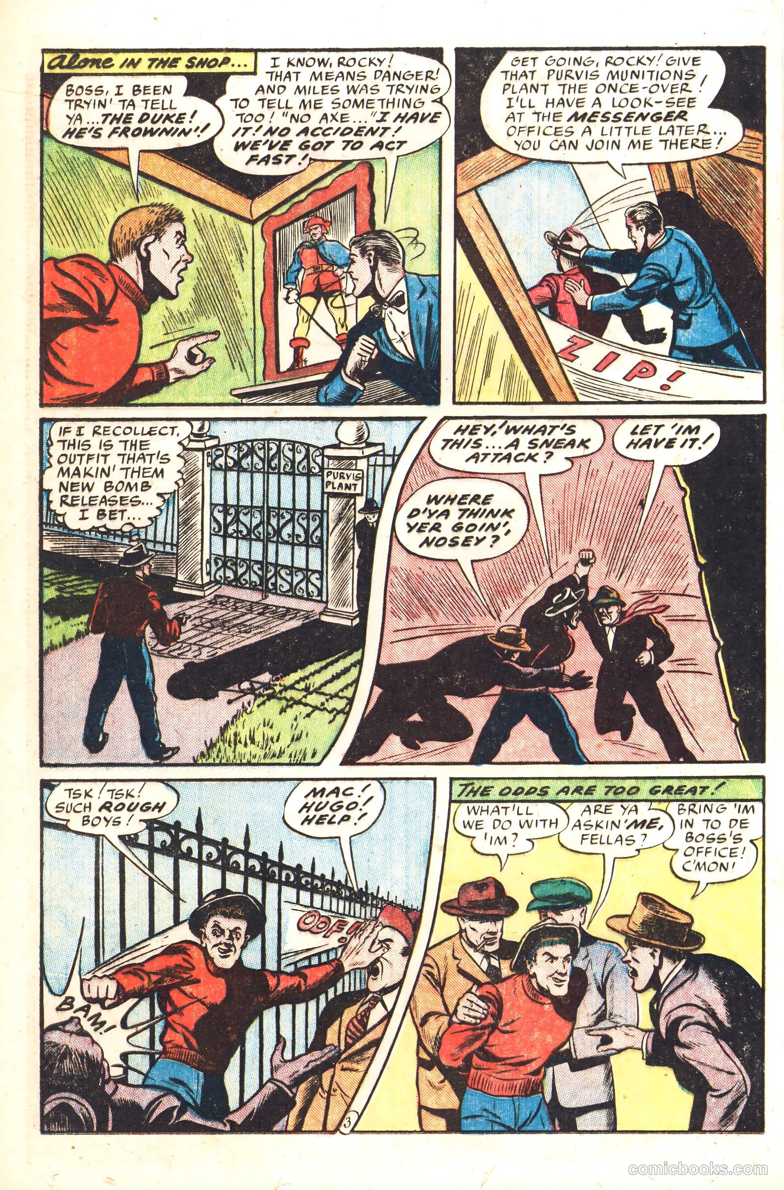 Thrilling Comics #54 (1946) — page 28 of 52