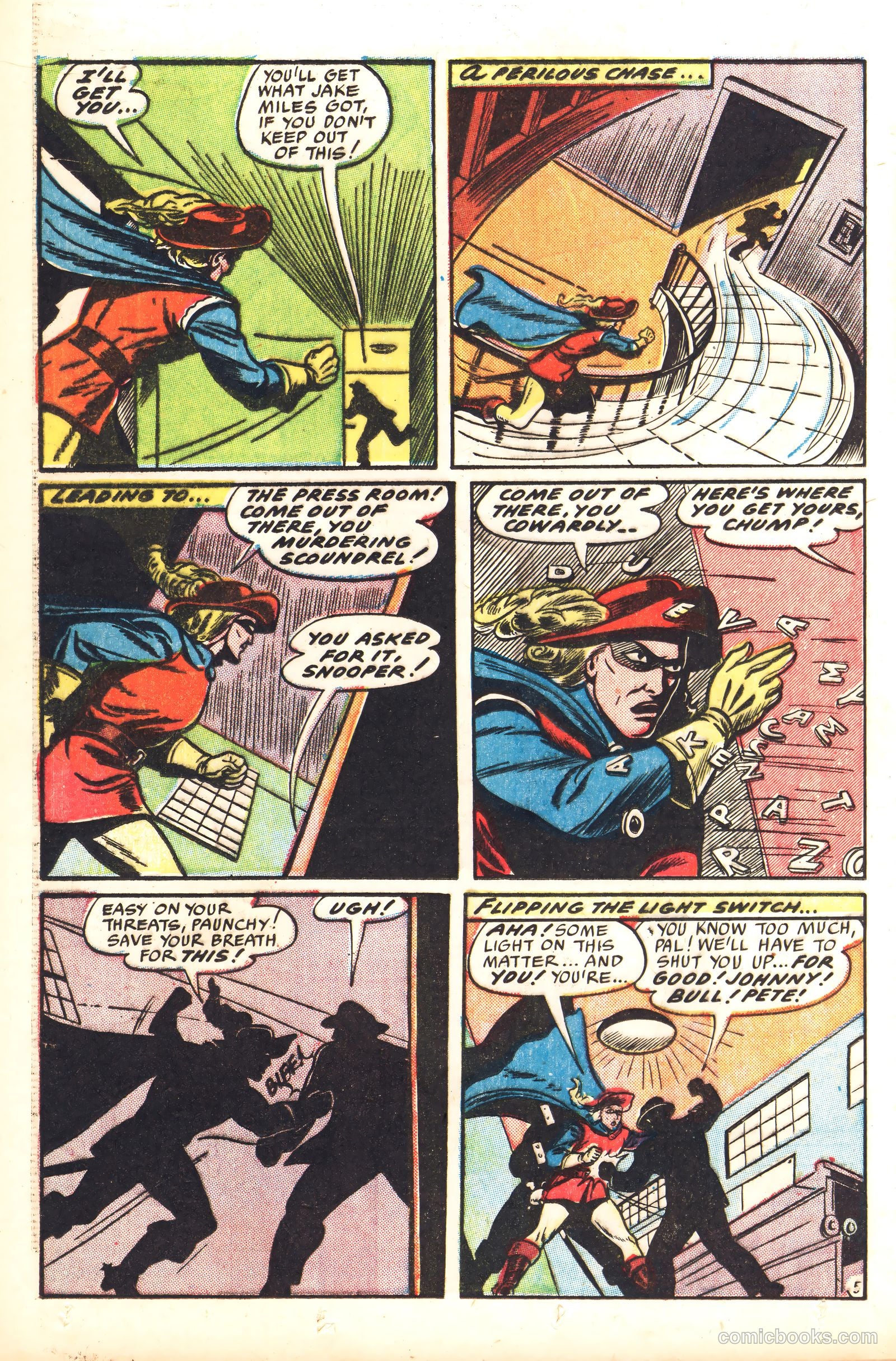 Thrilling Comics #54 (1946) — page 30 of 52