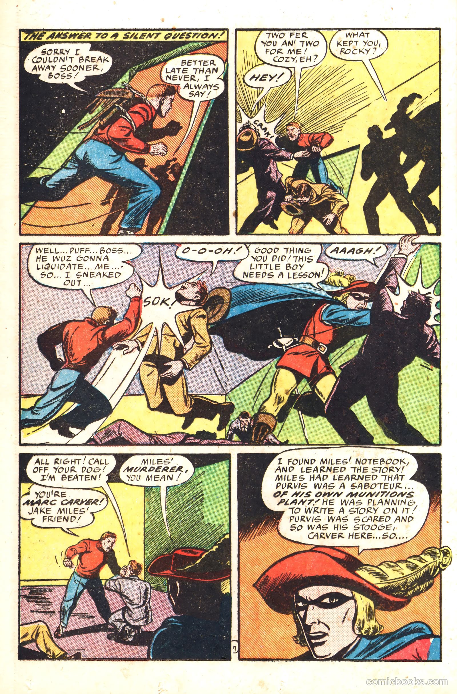 Thrilling Comics #54 (1946) — page 32 of 52