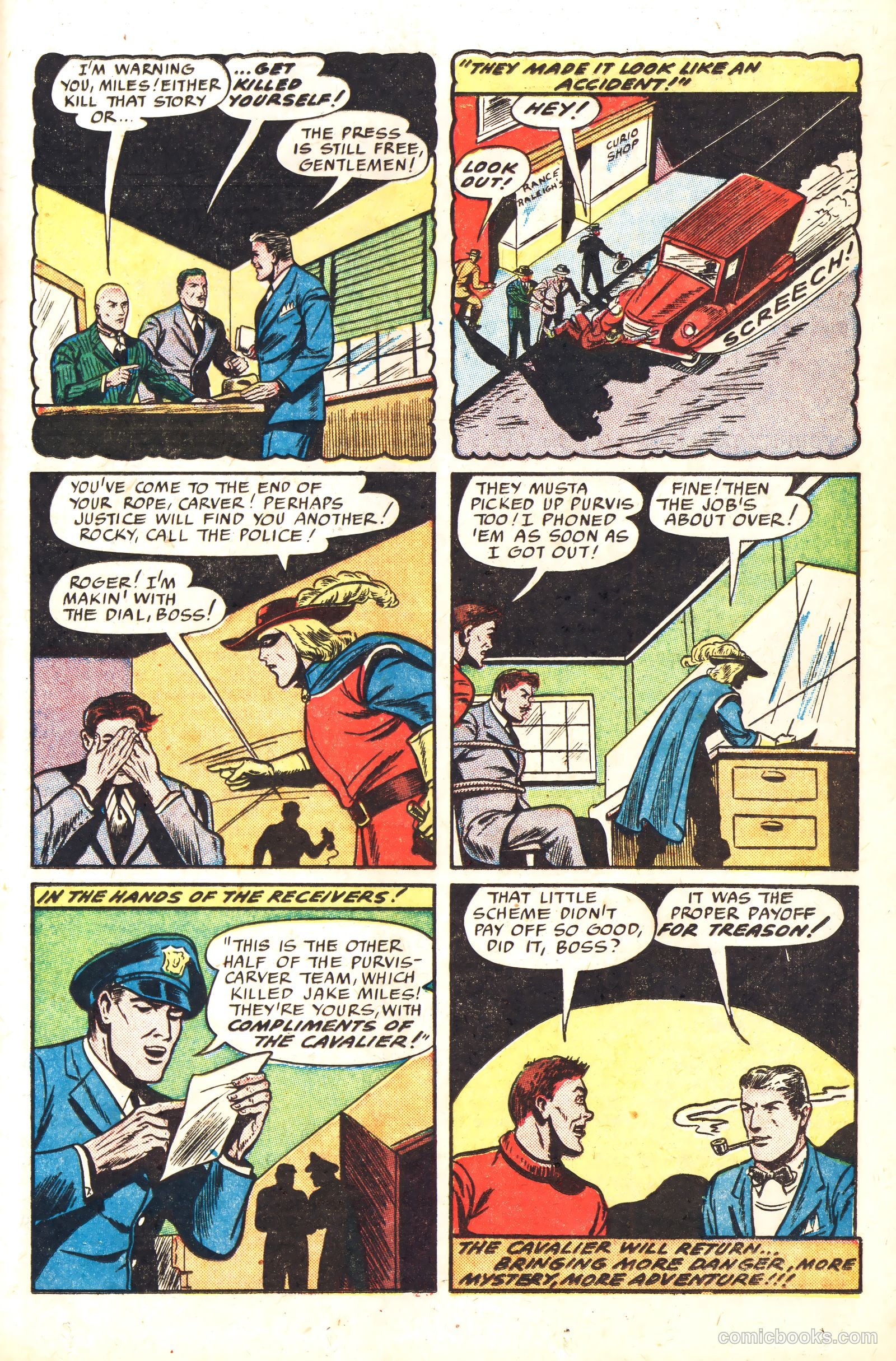 Thrilling Comics #54 (1946) — page 33 of 52