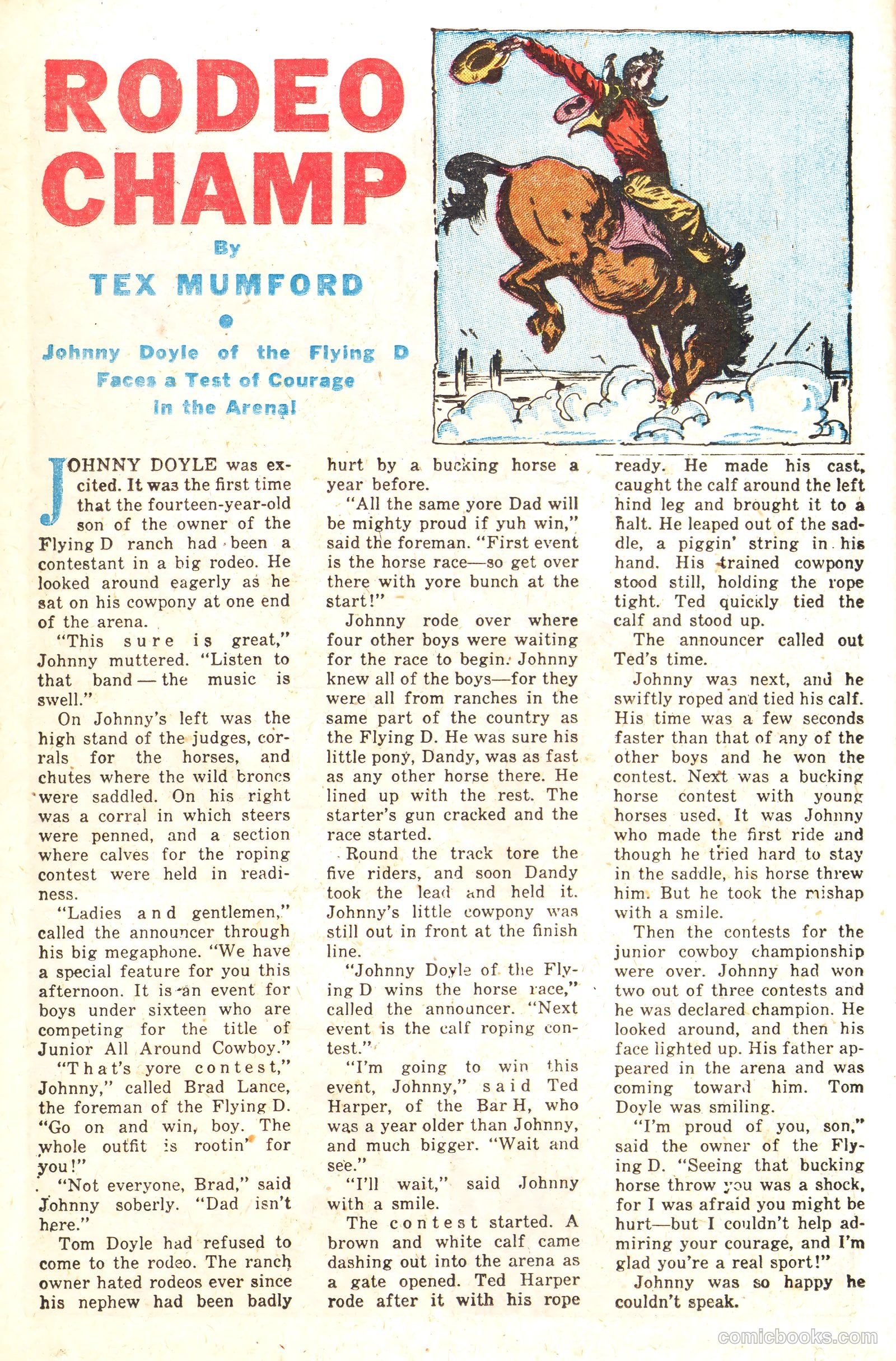Thrilling Comics #54 (1946) — page 34 of 52