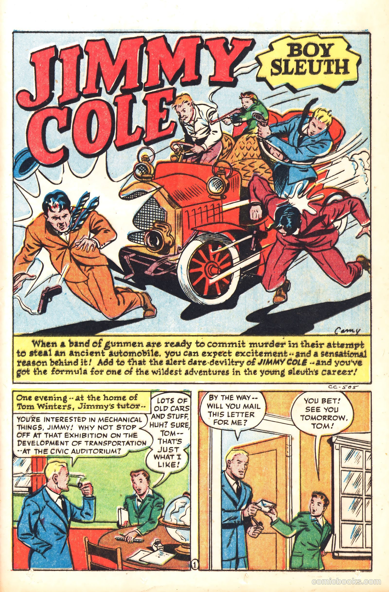 Thrilling Comics #54 (1946) — page 35 of 52