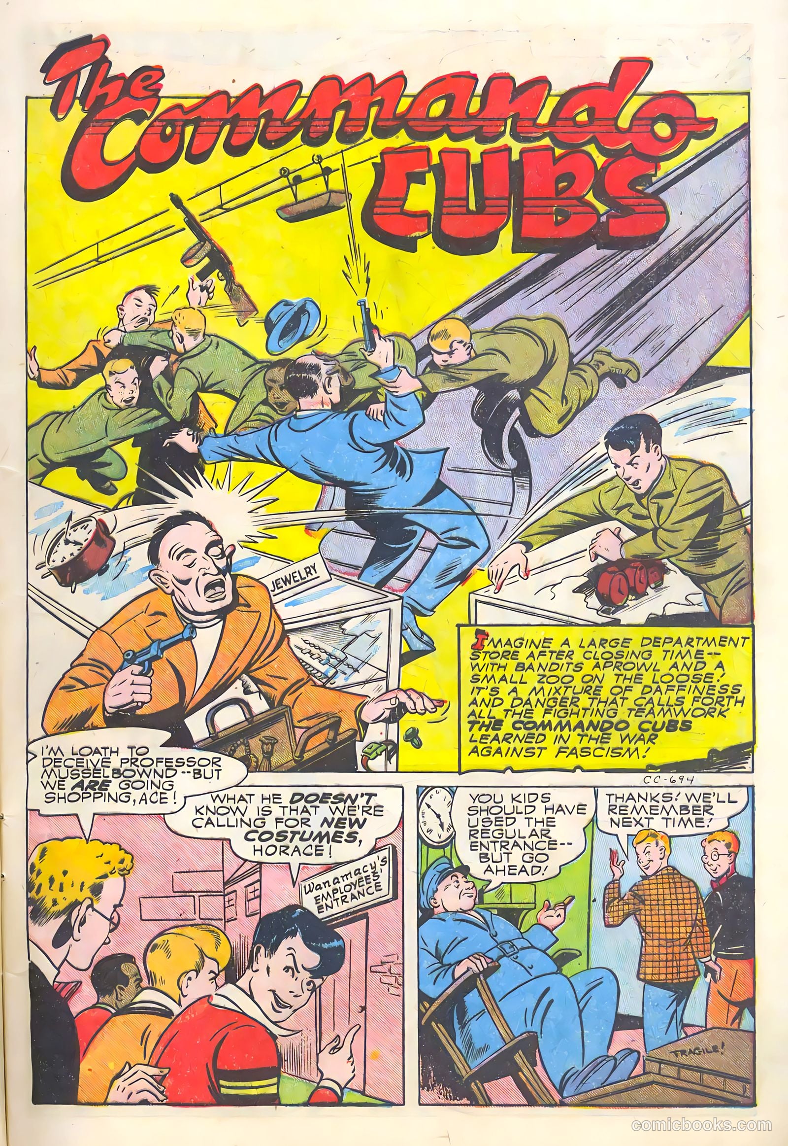 Thrilling Comics #55 (1946) — page 13 of 52