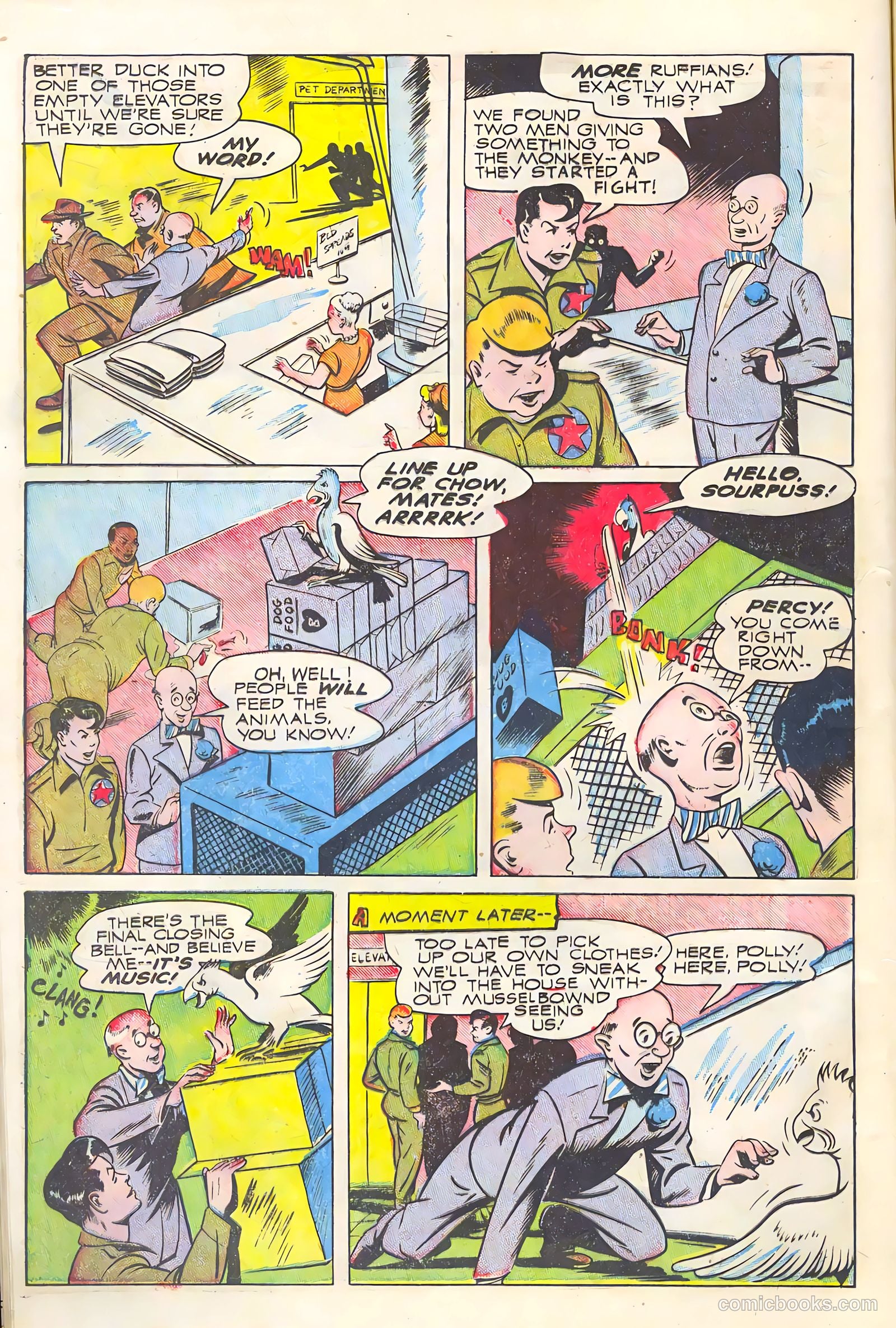 Thrilling Comics #55 (1946) — page 16 of 52