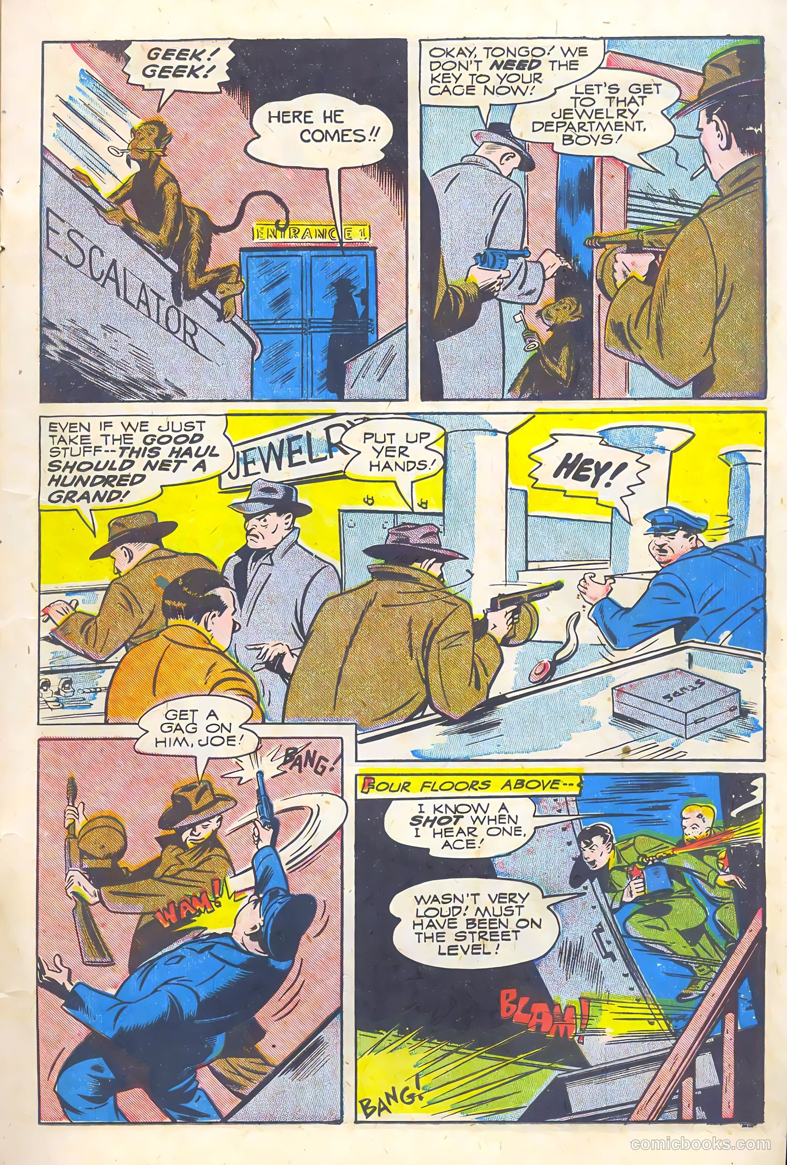 Thrilling Comics #55 (1946) — page 19 of 52