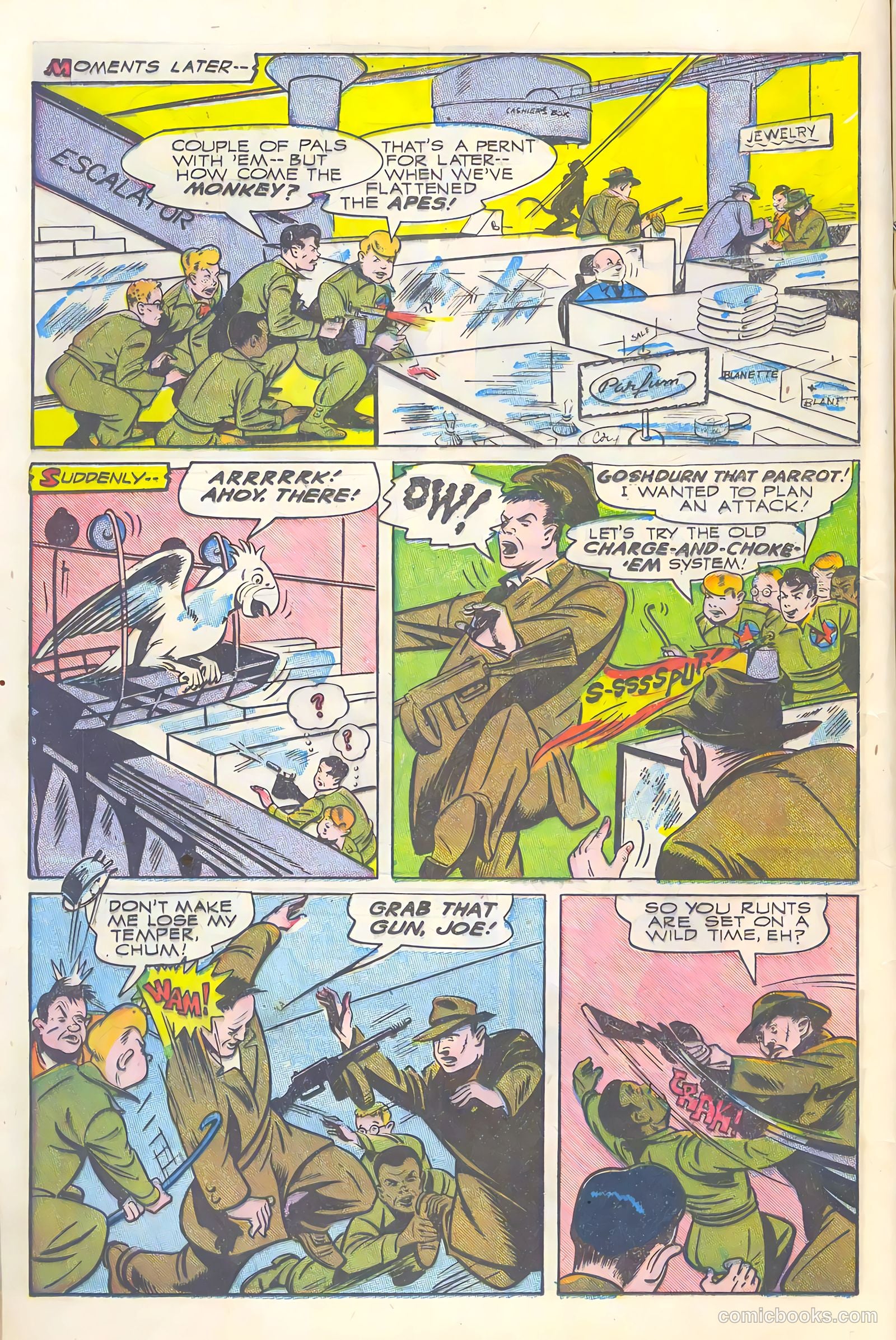 Thrilling Comics #55 (1946) — page 20 of 52
