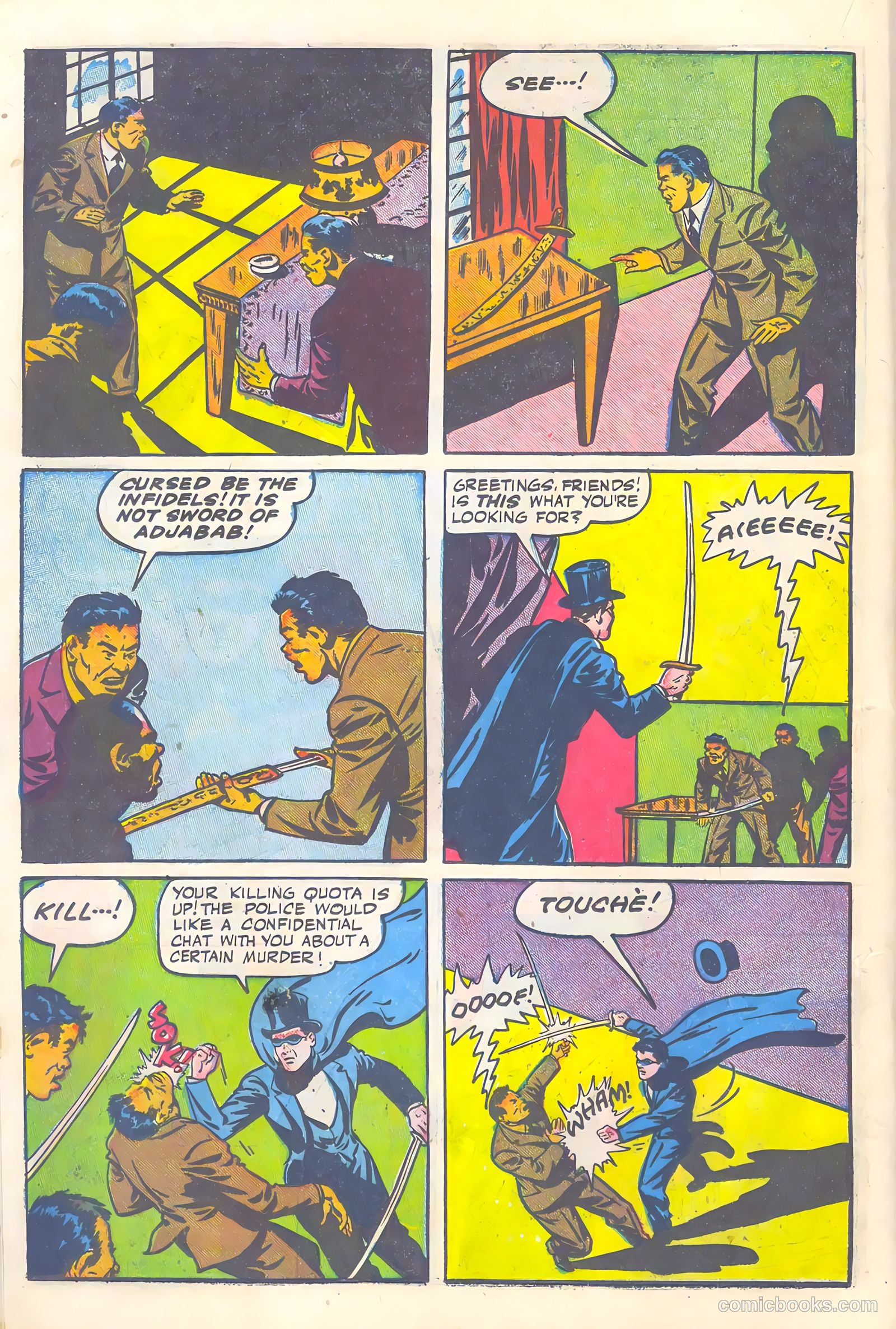 Thrilling Comics #55 (1946) — page 30 of 52
