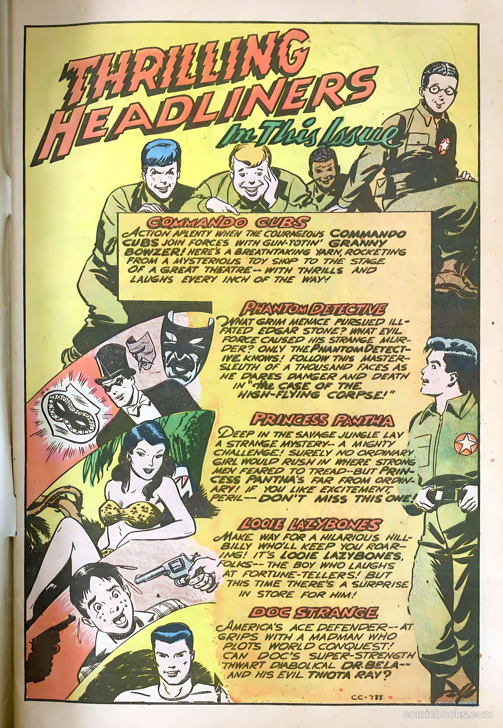 Thrilling Comics #56 (1946) — page 3 of 50