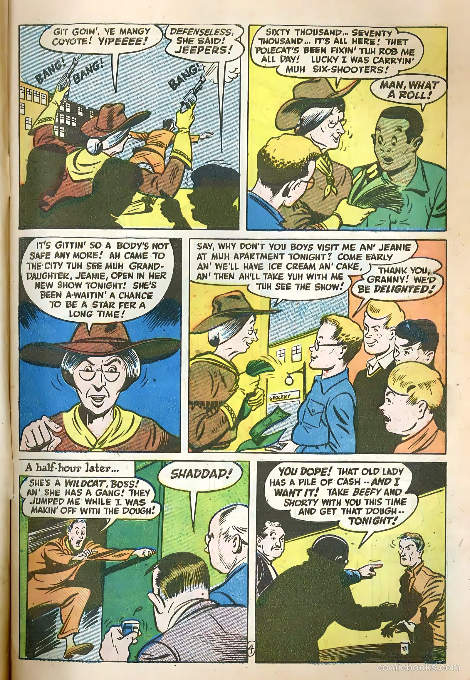 Thrilling Comics #56 (1946) — page 6 of 50