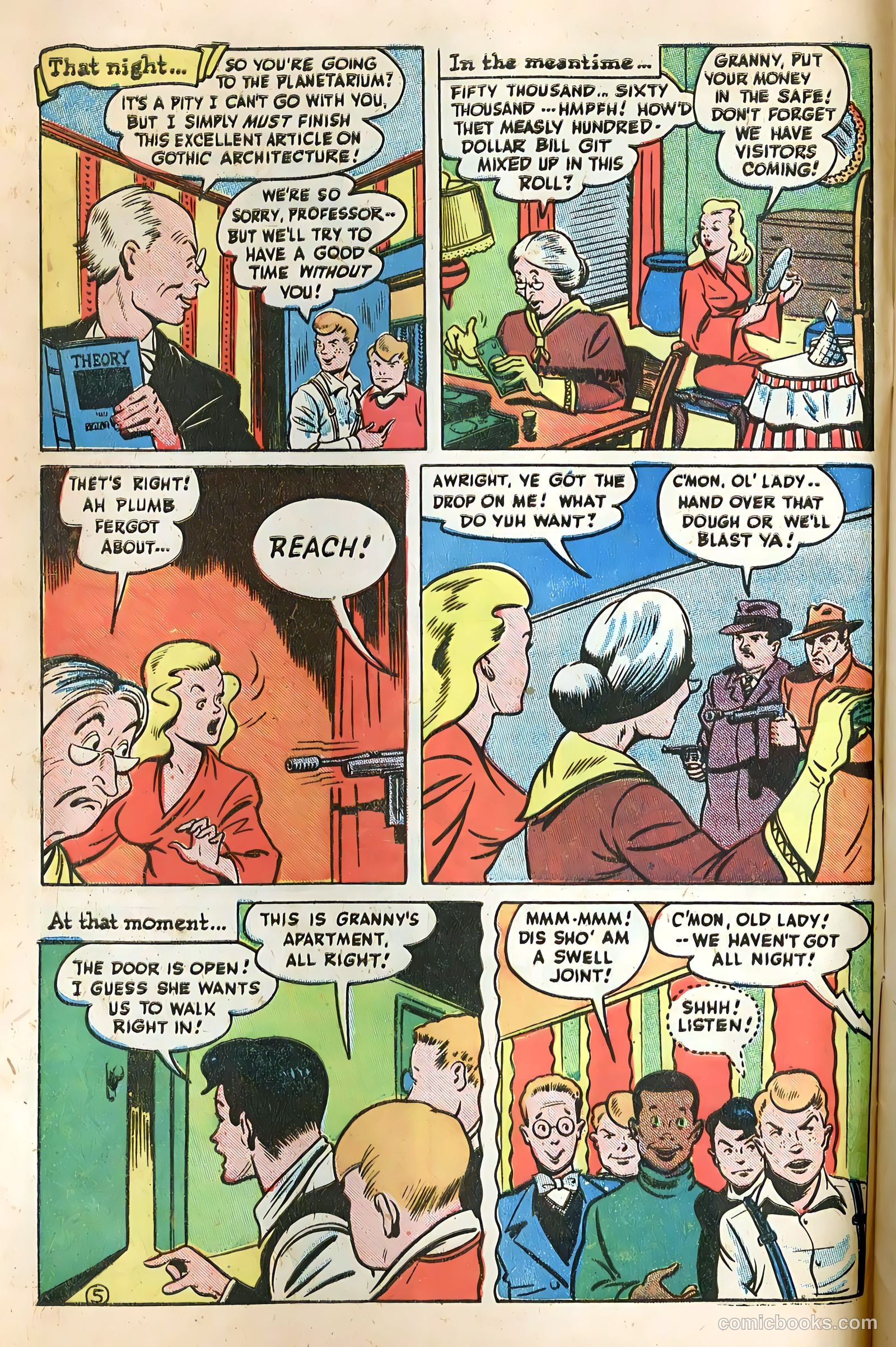 Thrilling Comics #56 (1946) — page 7 of 50