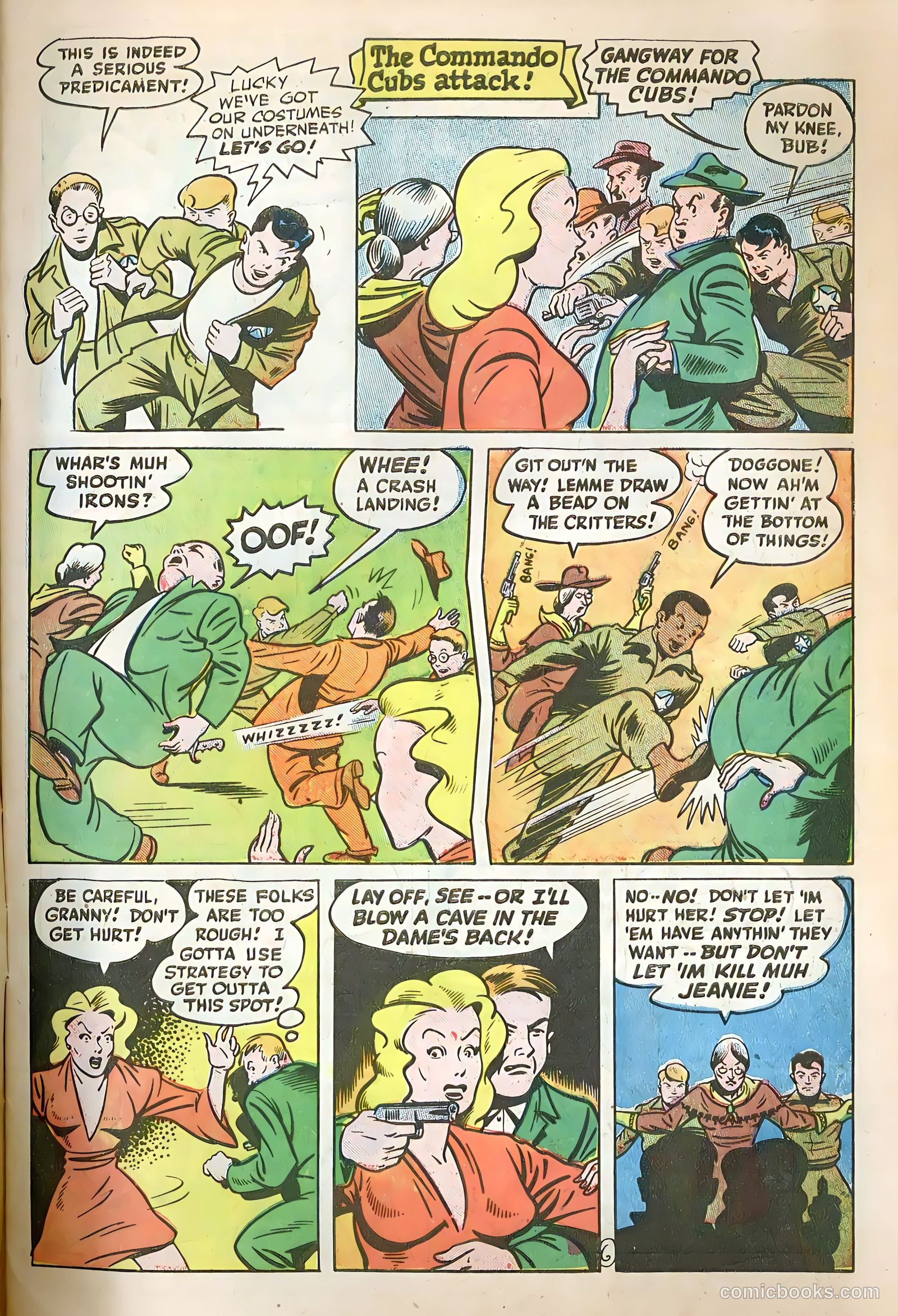 Thrilling Comics #56 (1946) — page 8 of 50