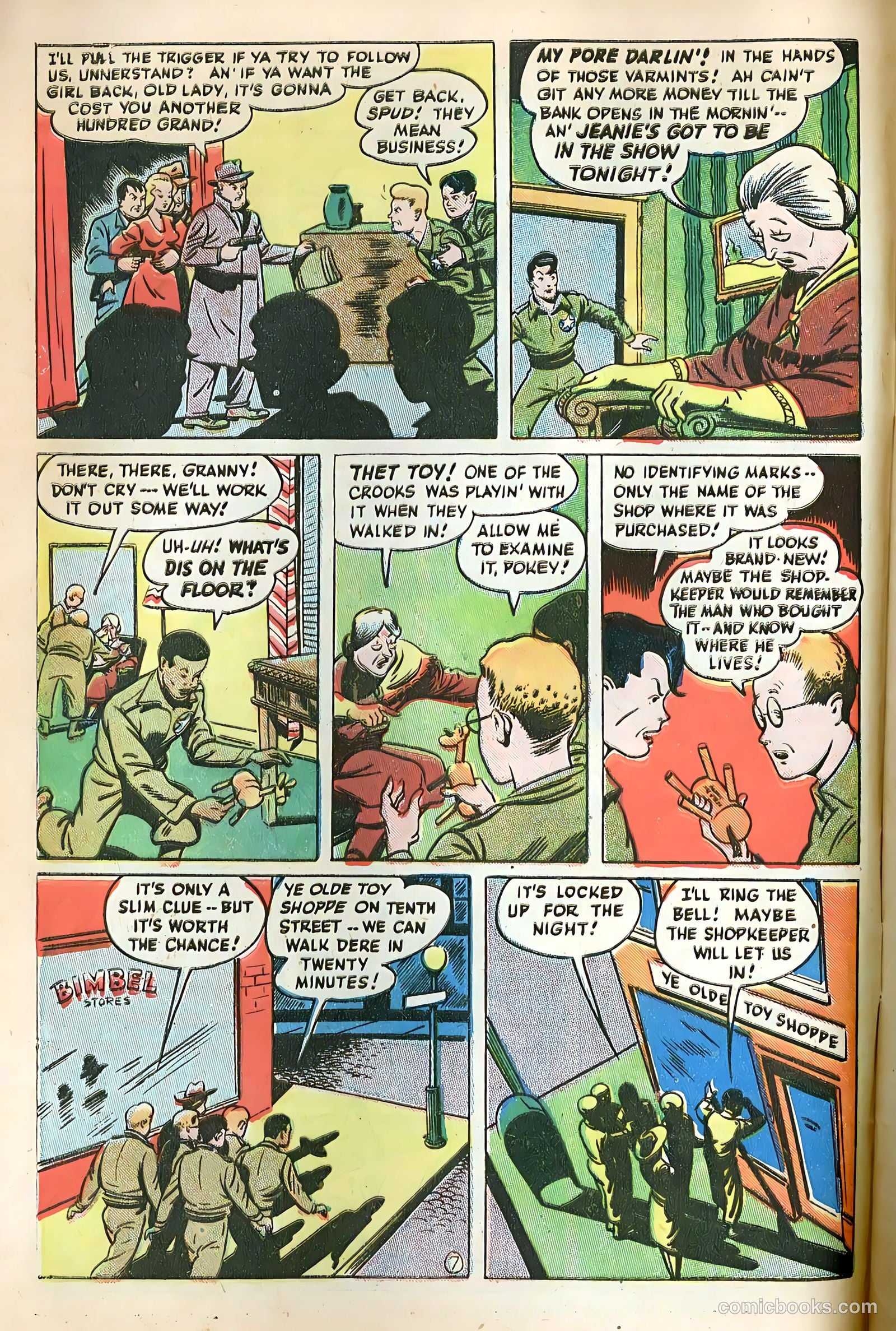 Thrilling Comics #56 (1946) — page 9 of 50