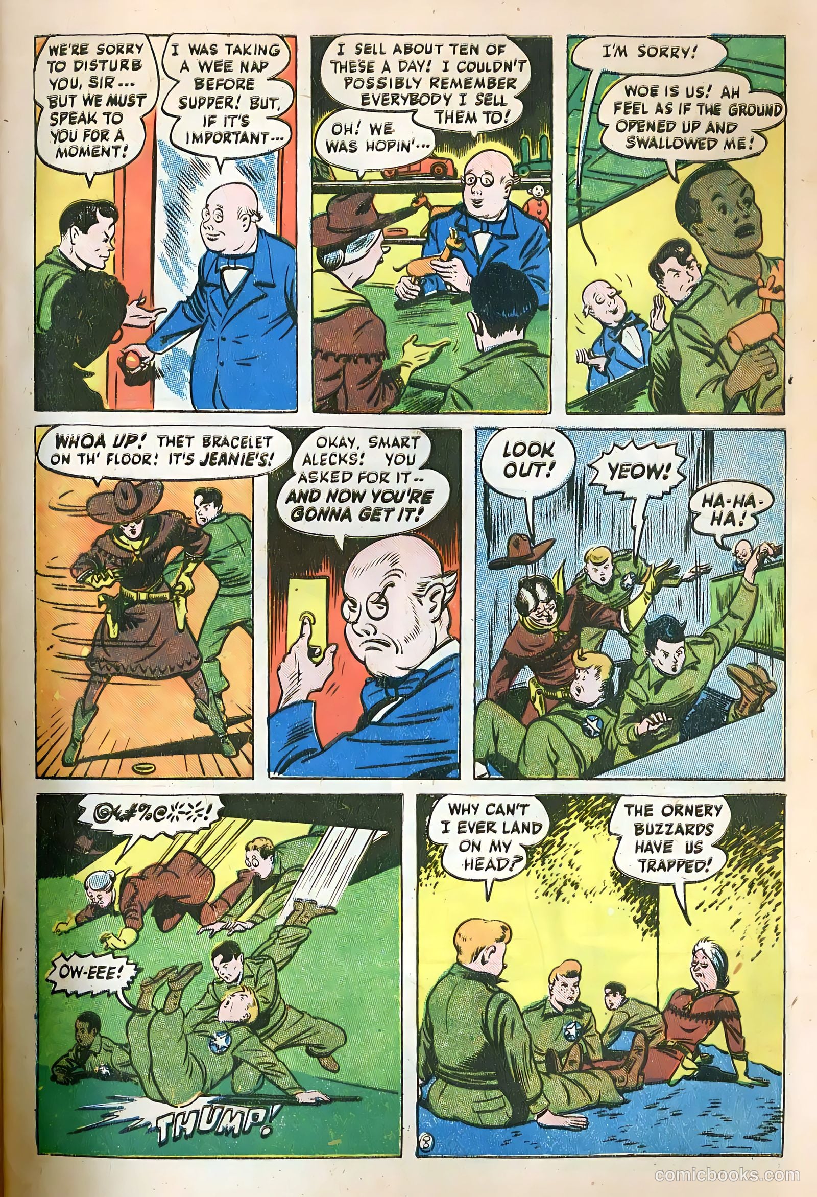 Thrilling Comics #56 (1946) — page 10 of 50