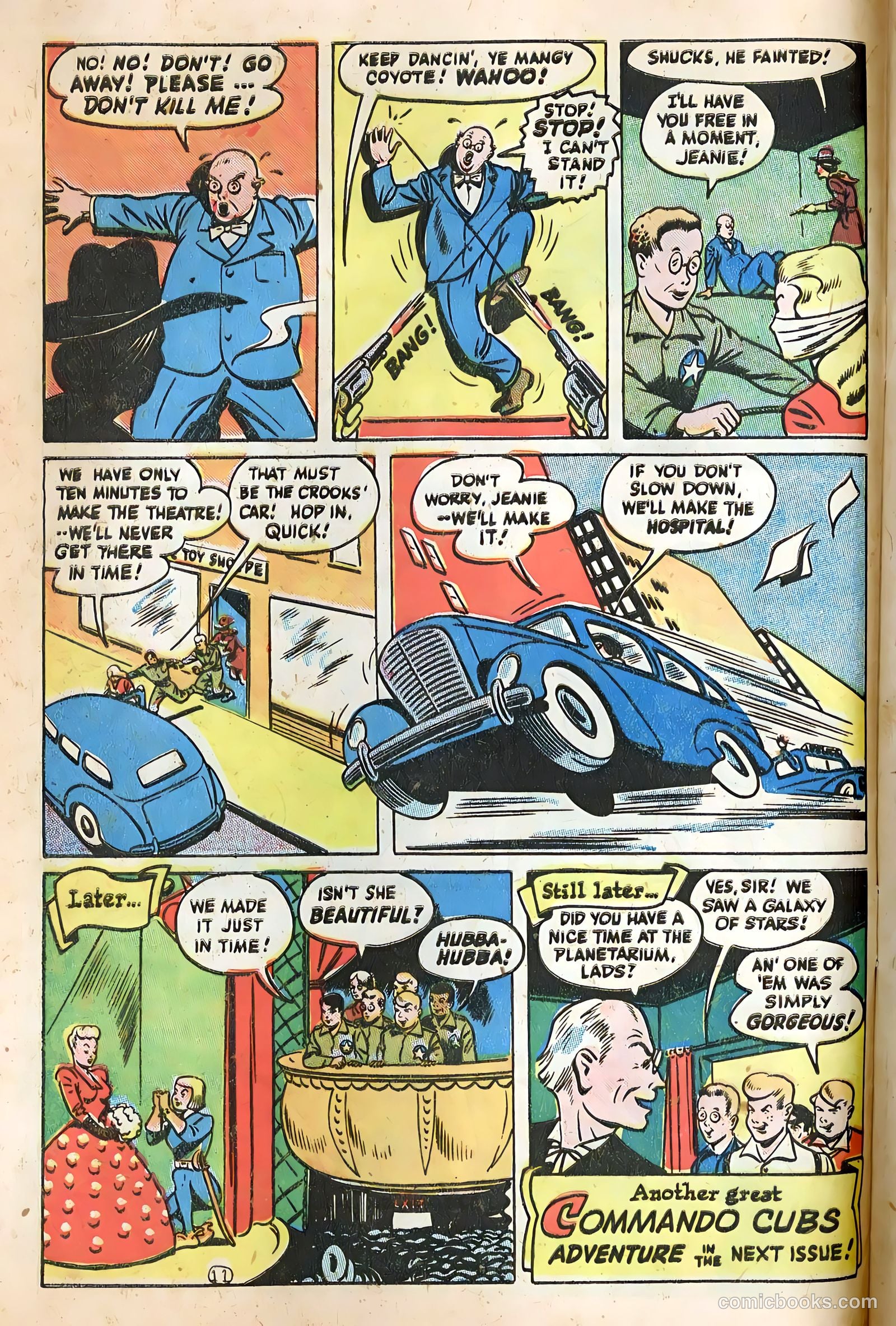 Thrilling Comics #56 (1946) — page 13 of 50