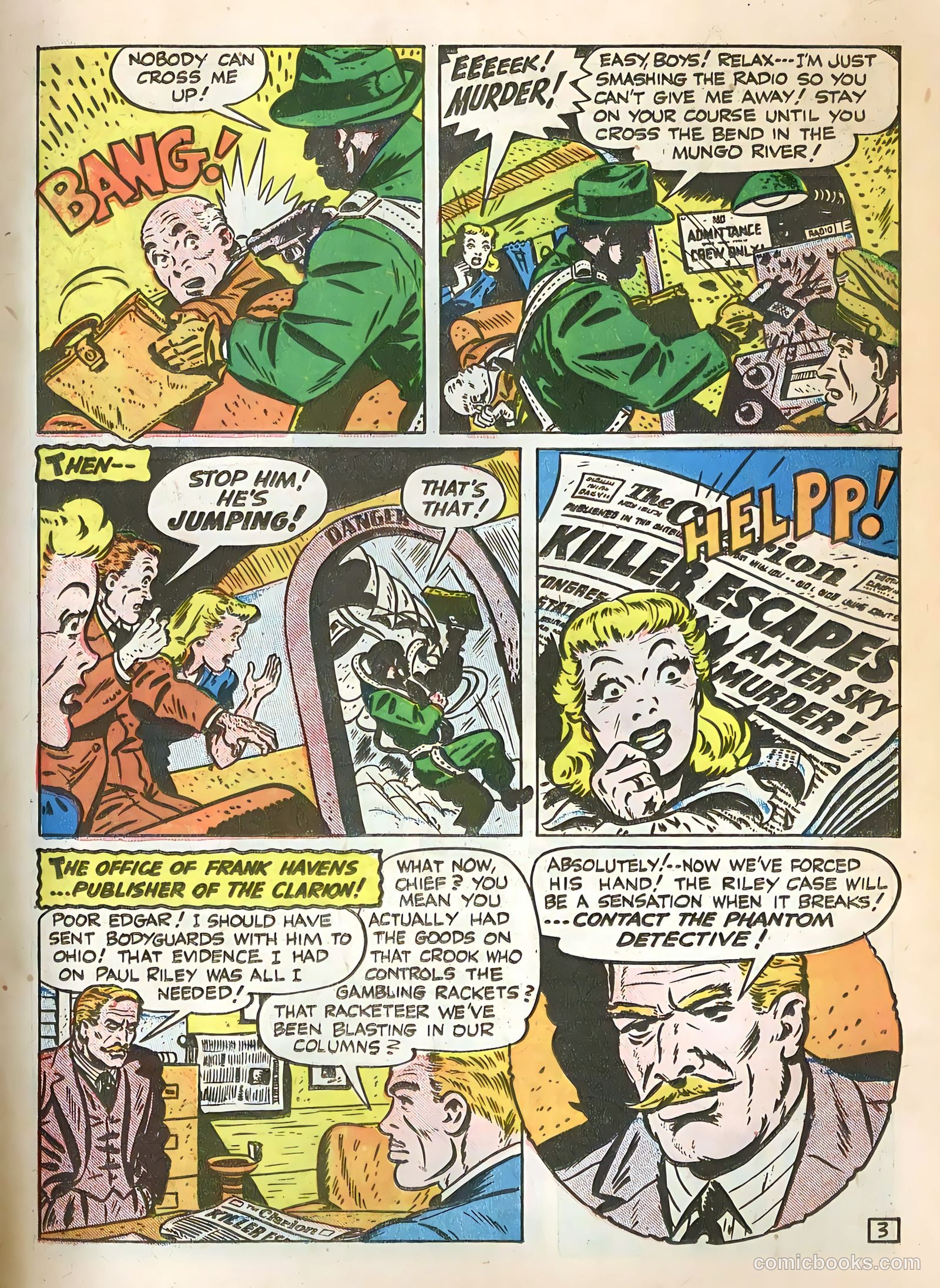 Thrilling Comics #56 (1946) — page 16 of 50