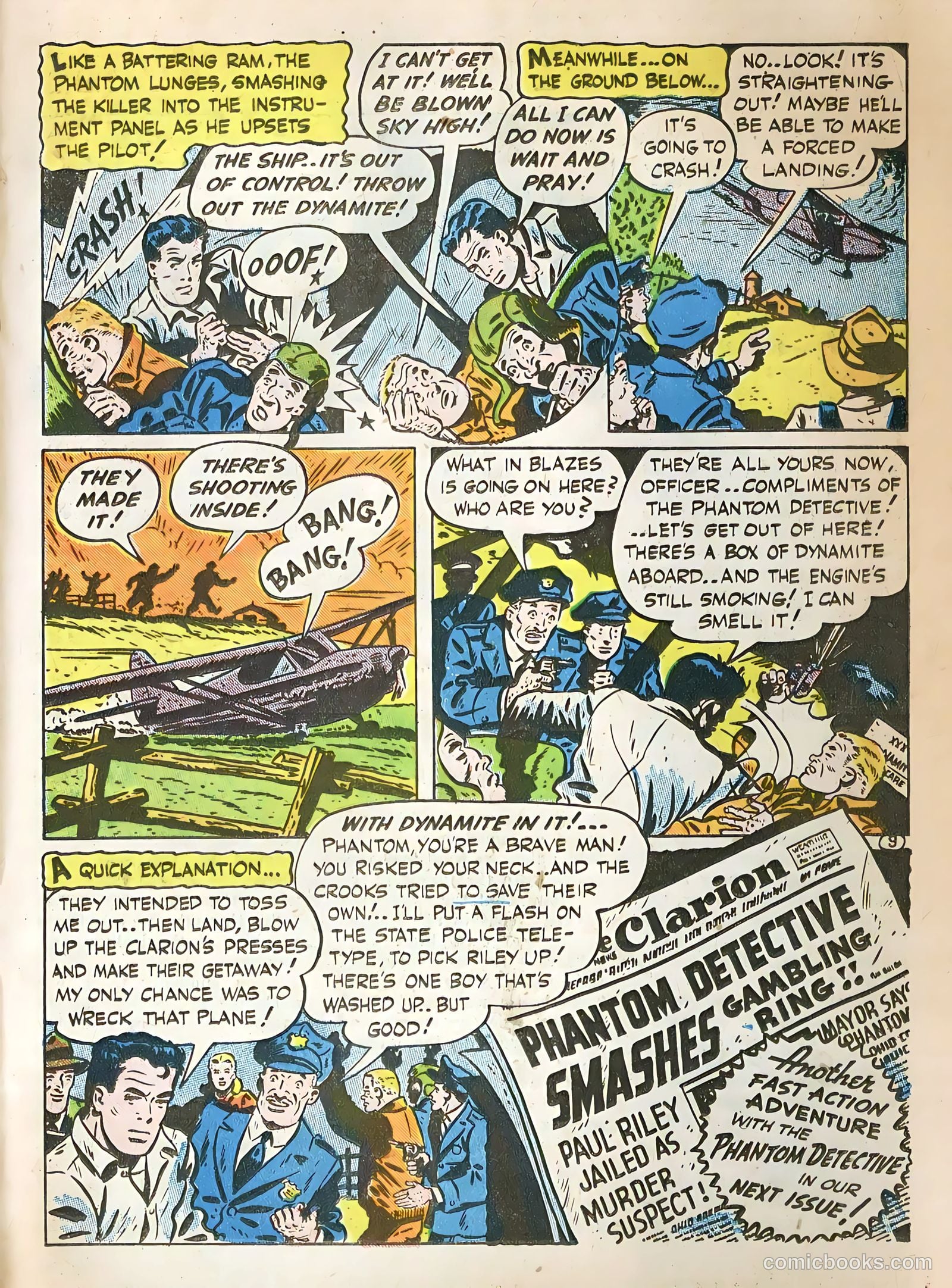 Thrilling Comics #56 (1946) — page 22 of 50