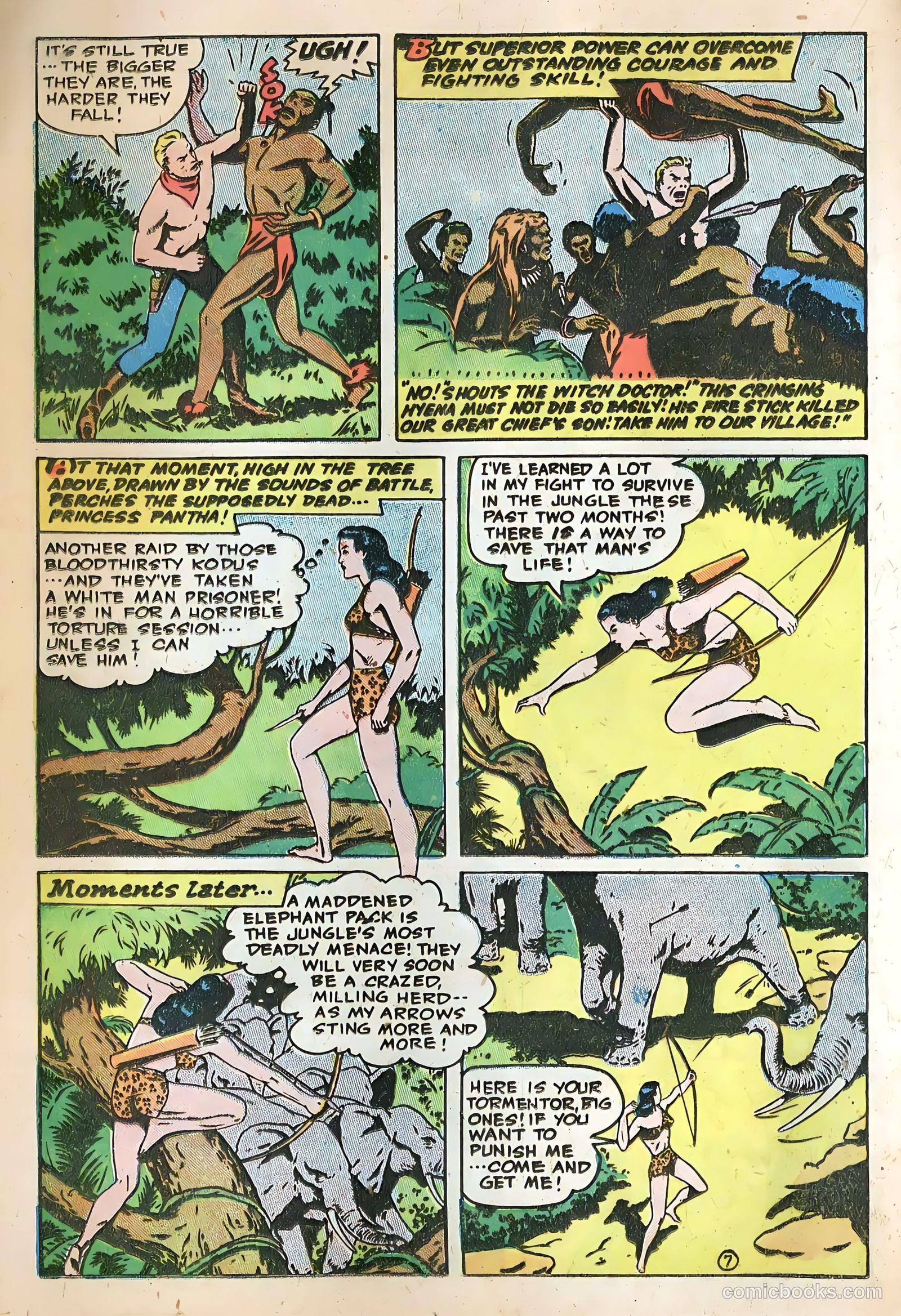 Thrilling Comics #56 (1946) — page 30 of 50