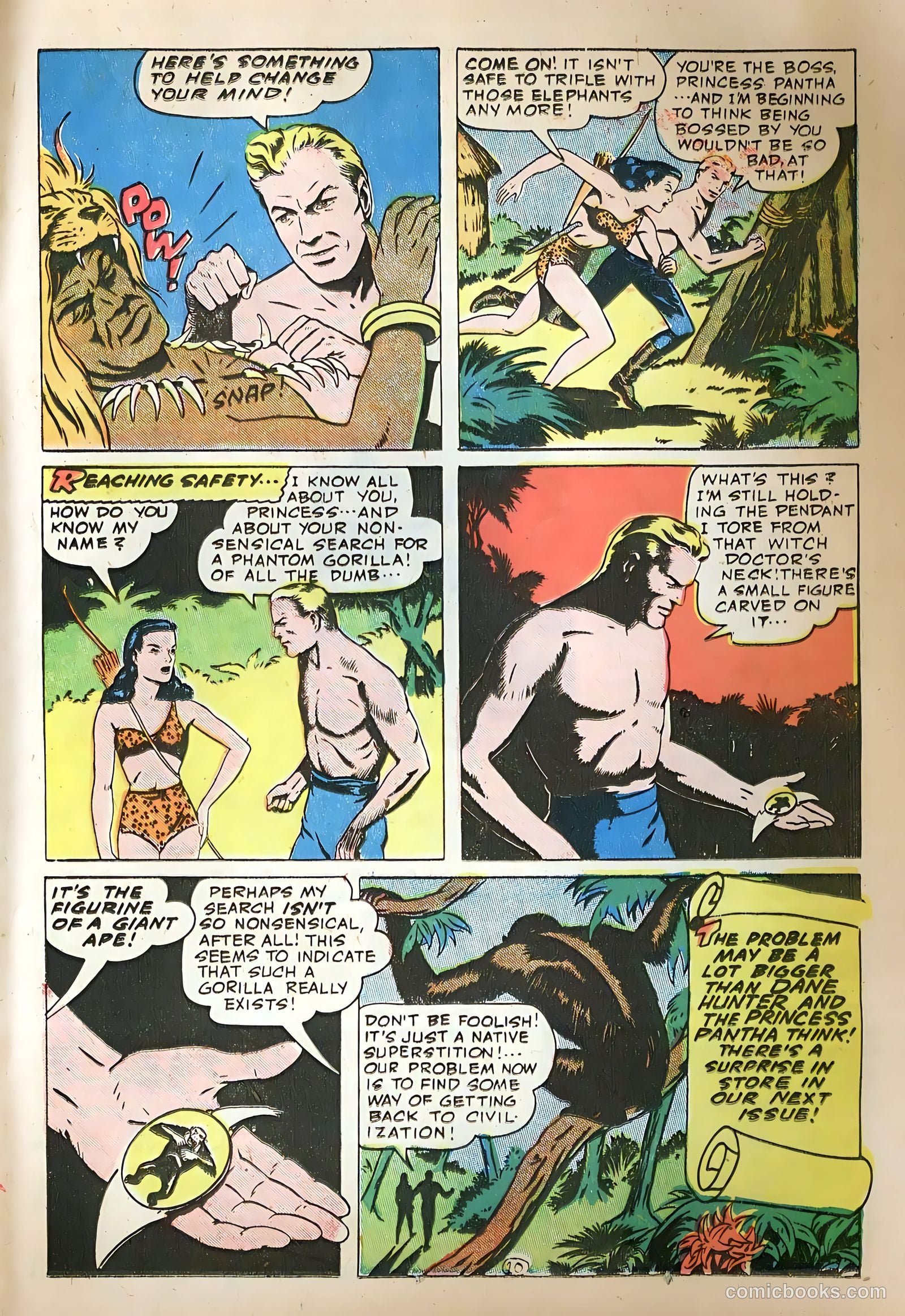 Thrilling Comics #56 (1946) — page 33 of 50
