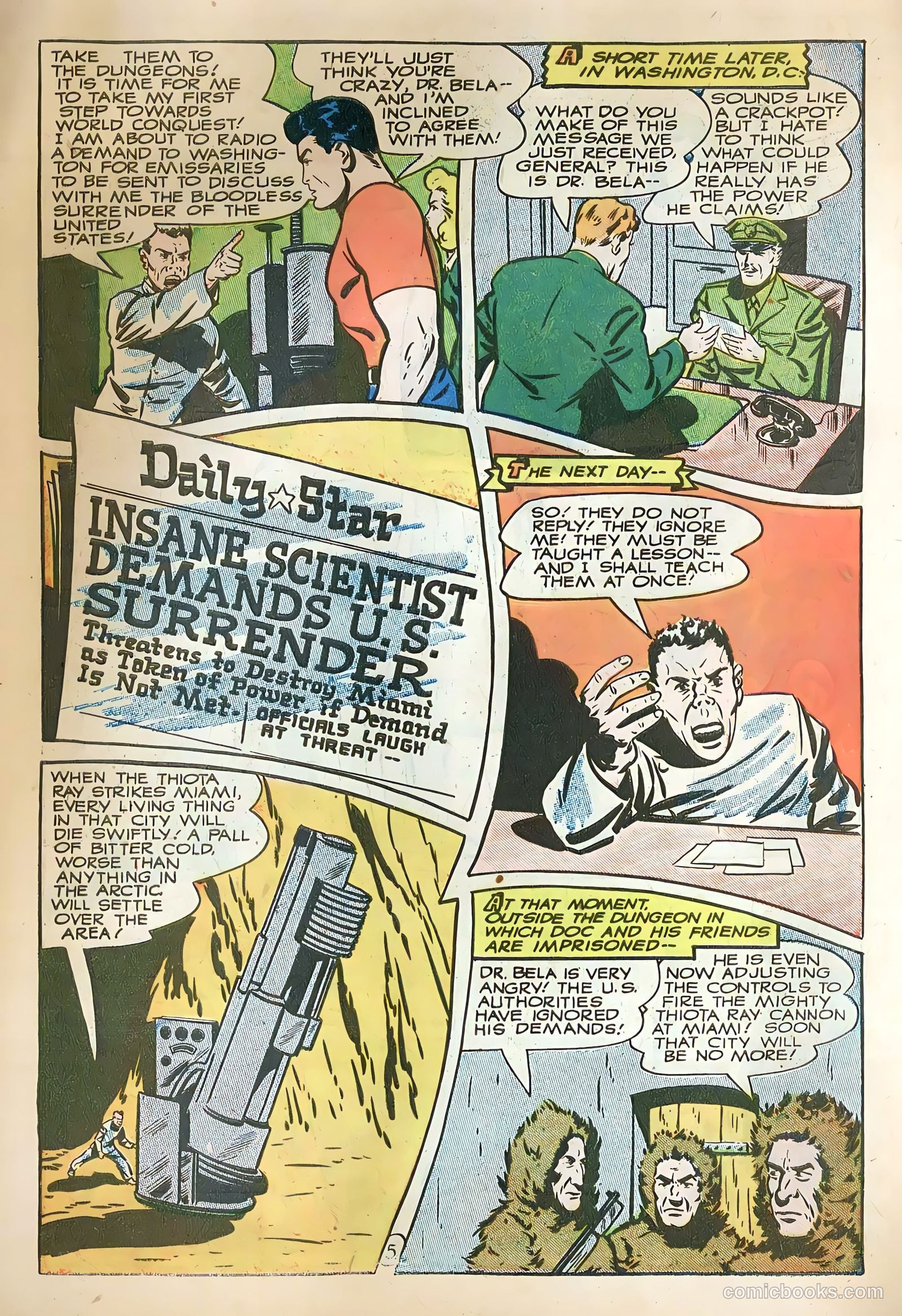 Thrilling Comics #56 (1946) — page 44 of 50