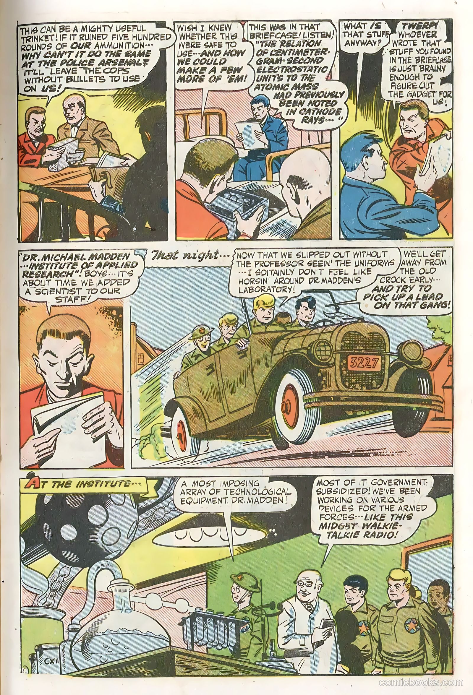 Thrilling Comics #57 (1946) — page 9 of 51