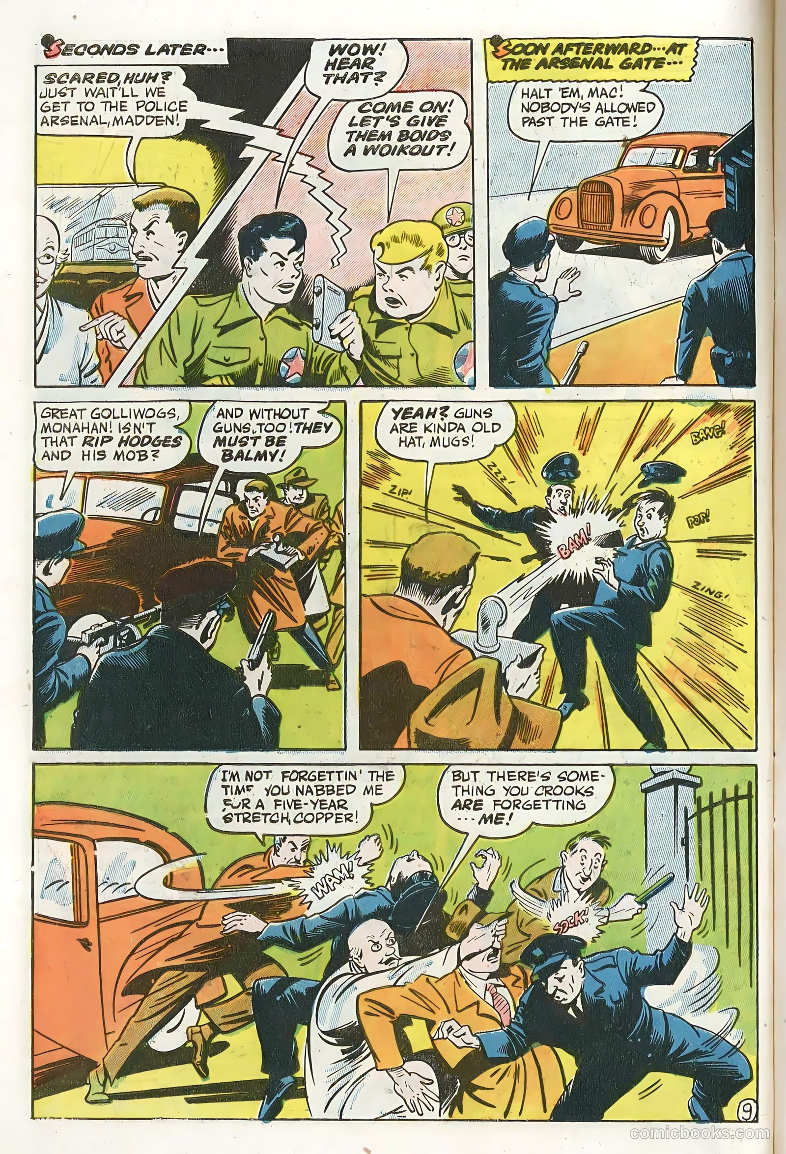 Thrilling Comics #57 (1946) — page 12 of 51