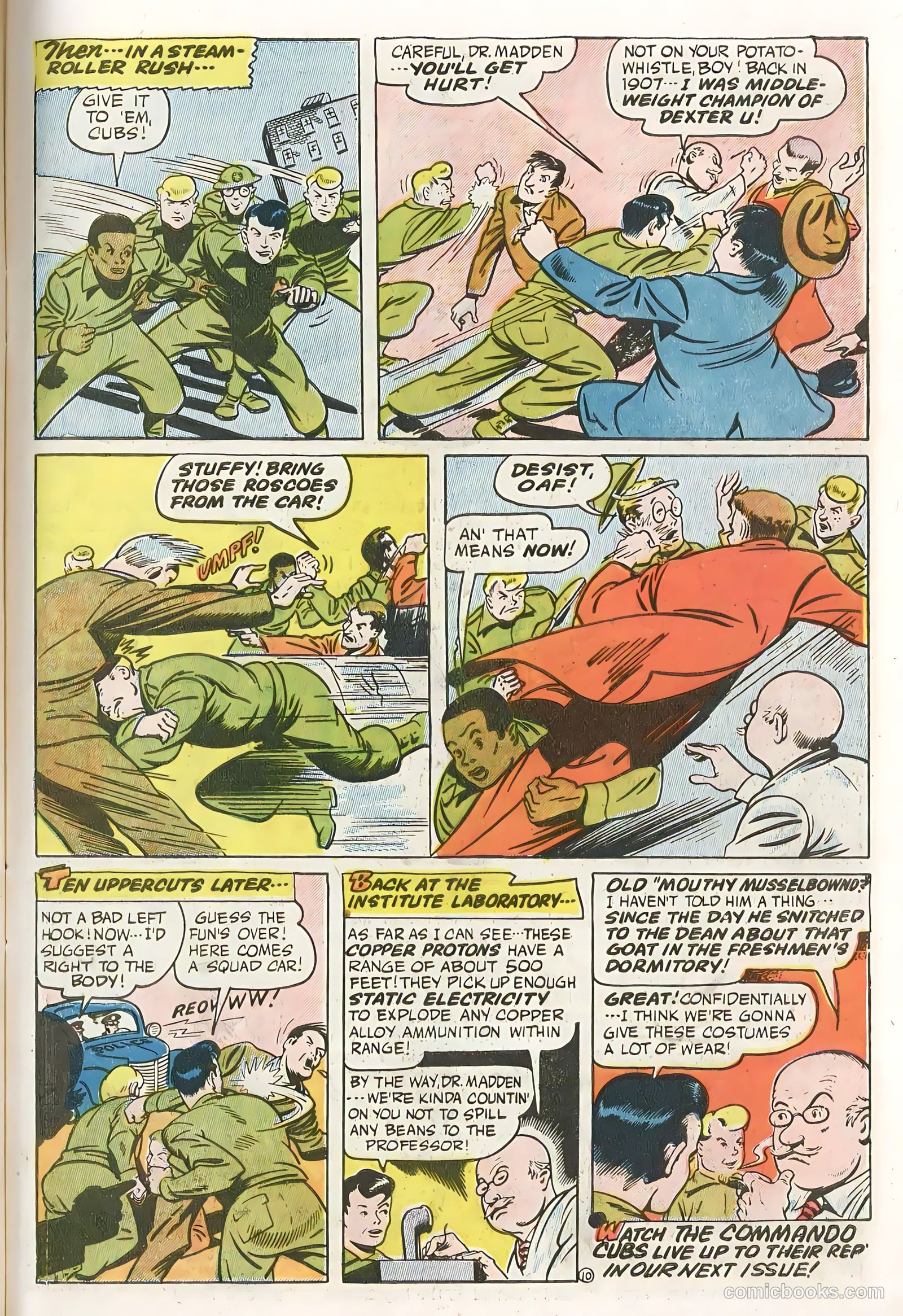Thrilling Comics #57 (1946) — page 13 of 51