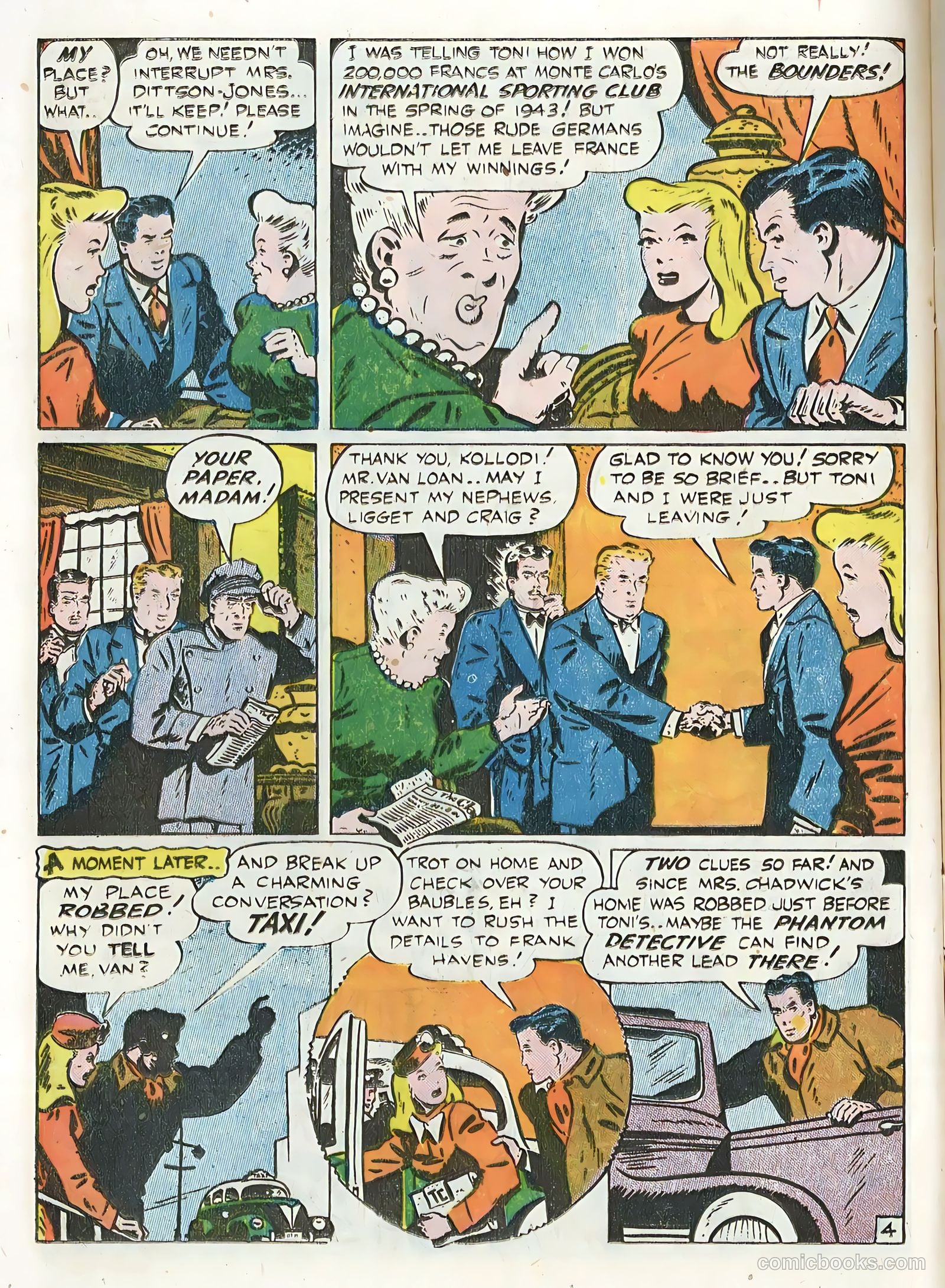 Thrilling Comics #57 (1946) — page 18 of 51