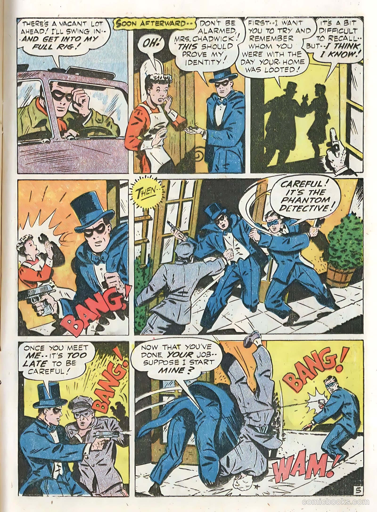 Thrilling Comics #57 (1946) — page 19 of 51