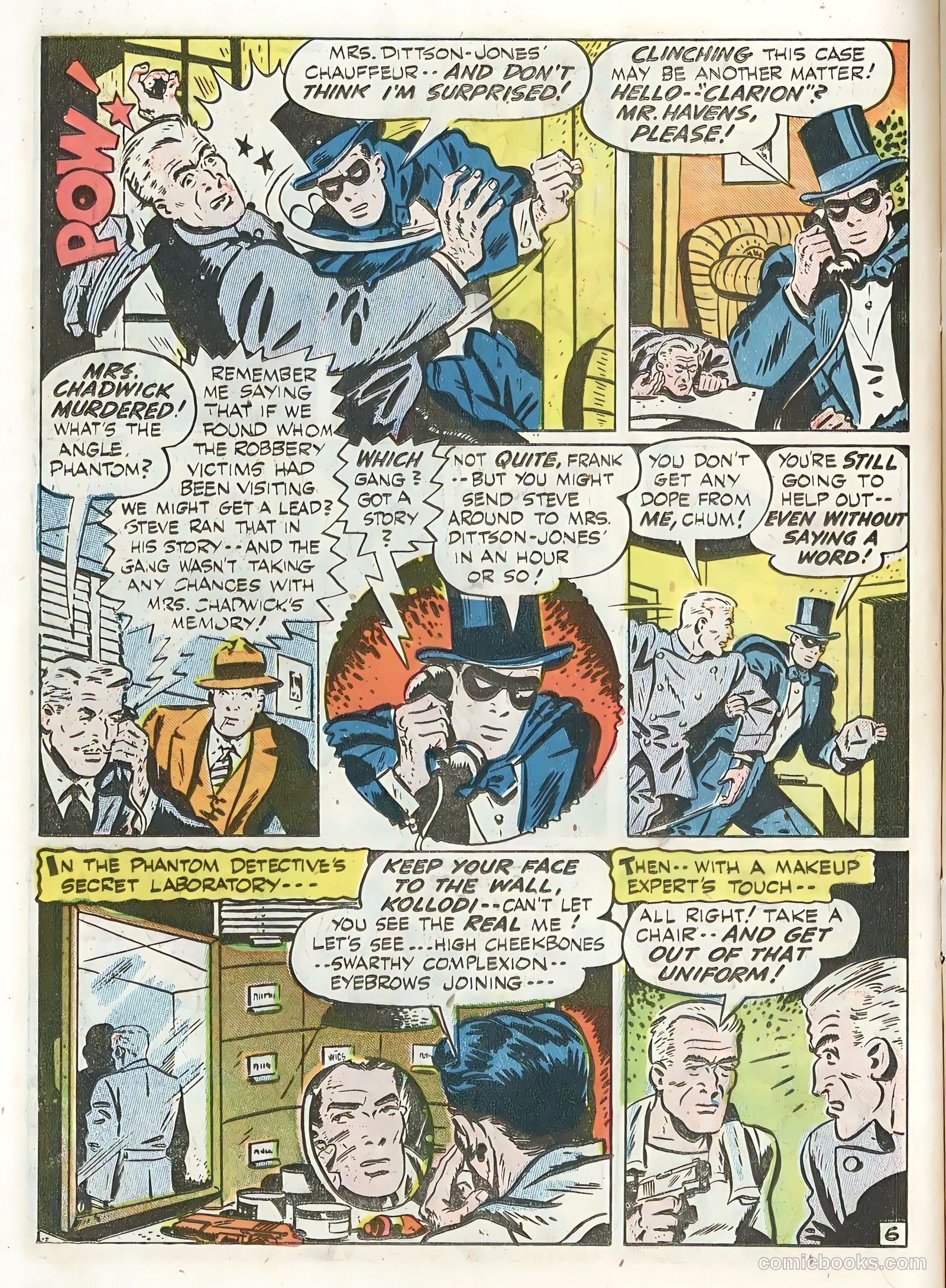 Thrilling Comics #57 (1946) — page 20 of 51