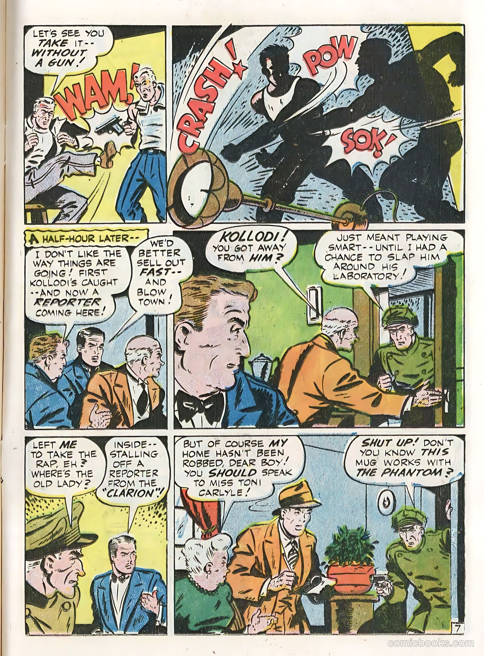 Thrilling Comics #57 (1946) — page 21 of 51